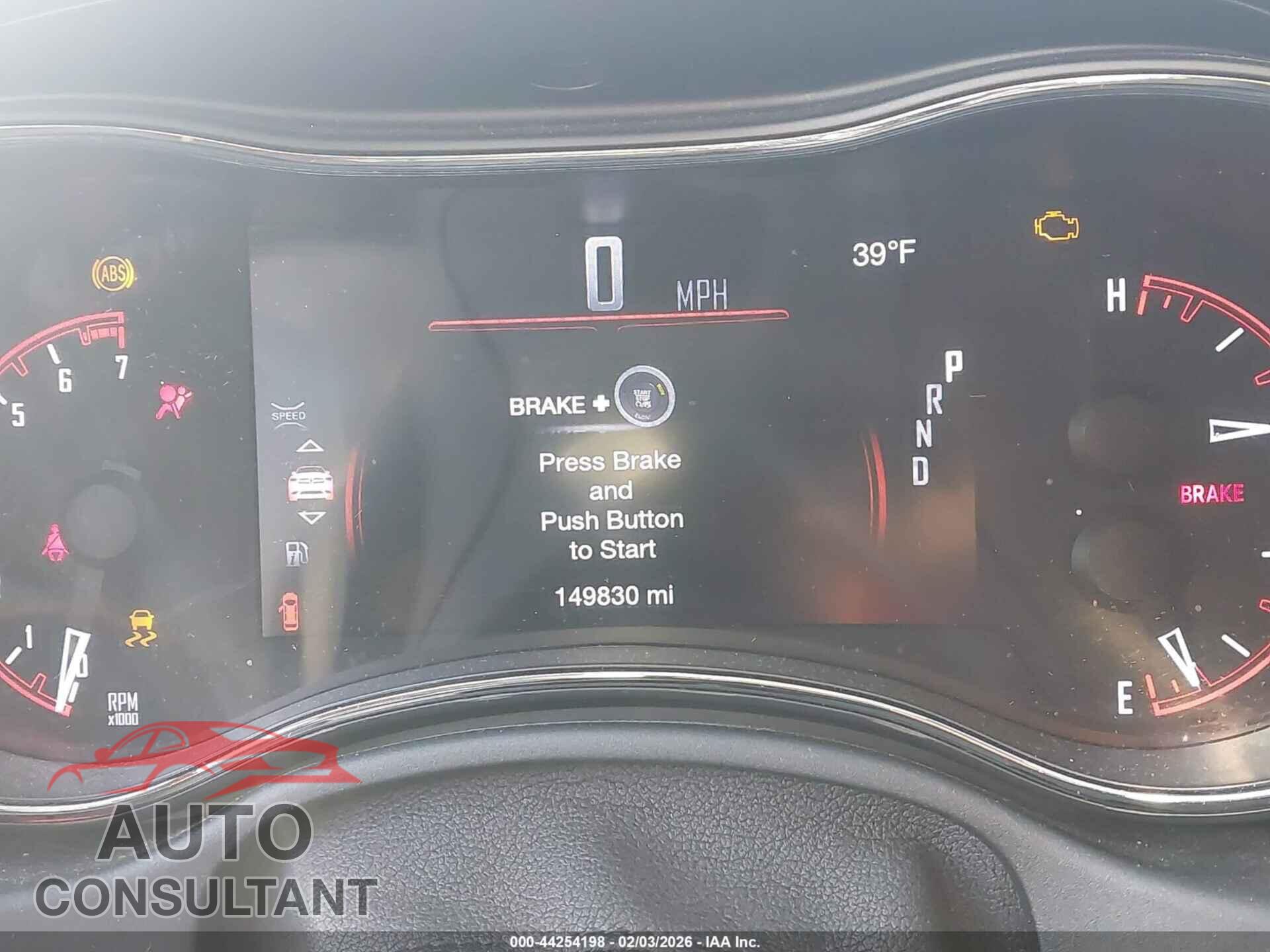 DODGE DURANGO 2019 - 1C4RDJDG2KC536202
