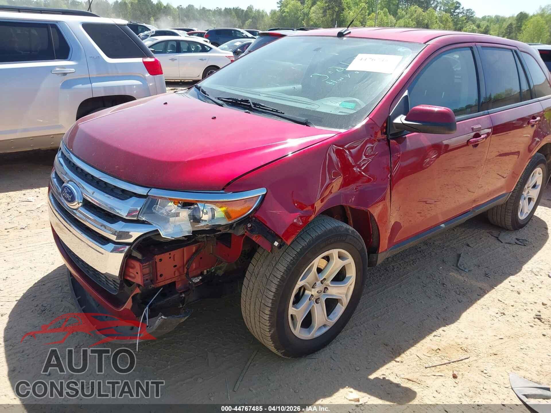 FORD EDGE 2013 - 2FMDK3JC3DBC64321