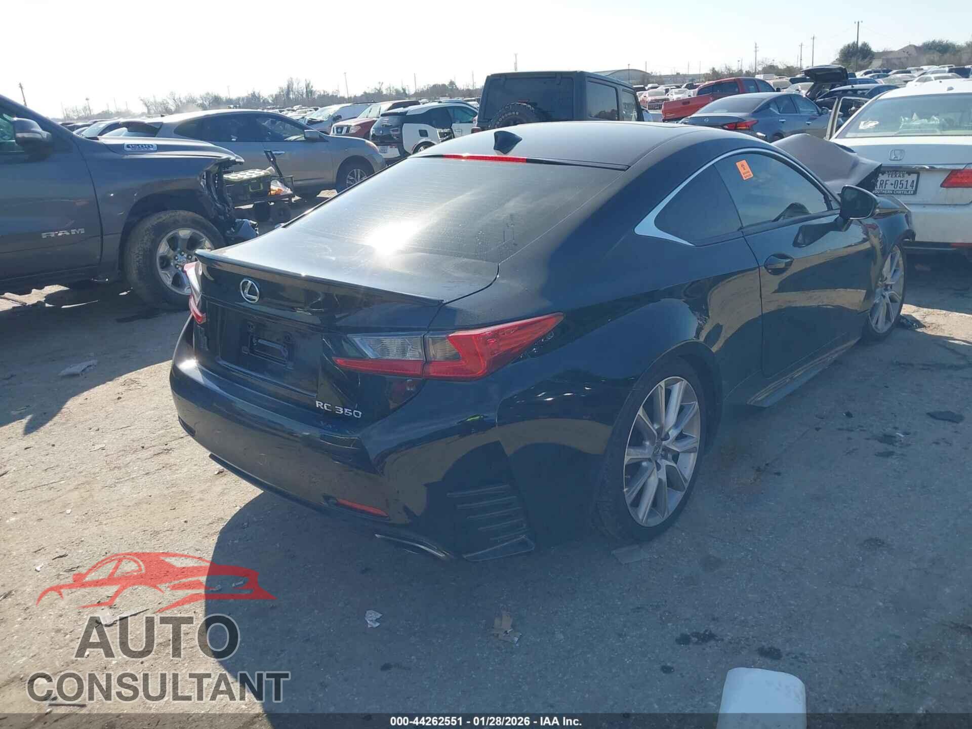 LEXUS RC 350 2015 - JTHHE5BC2F5010192