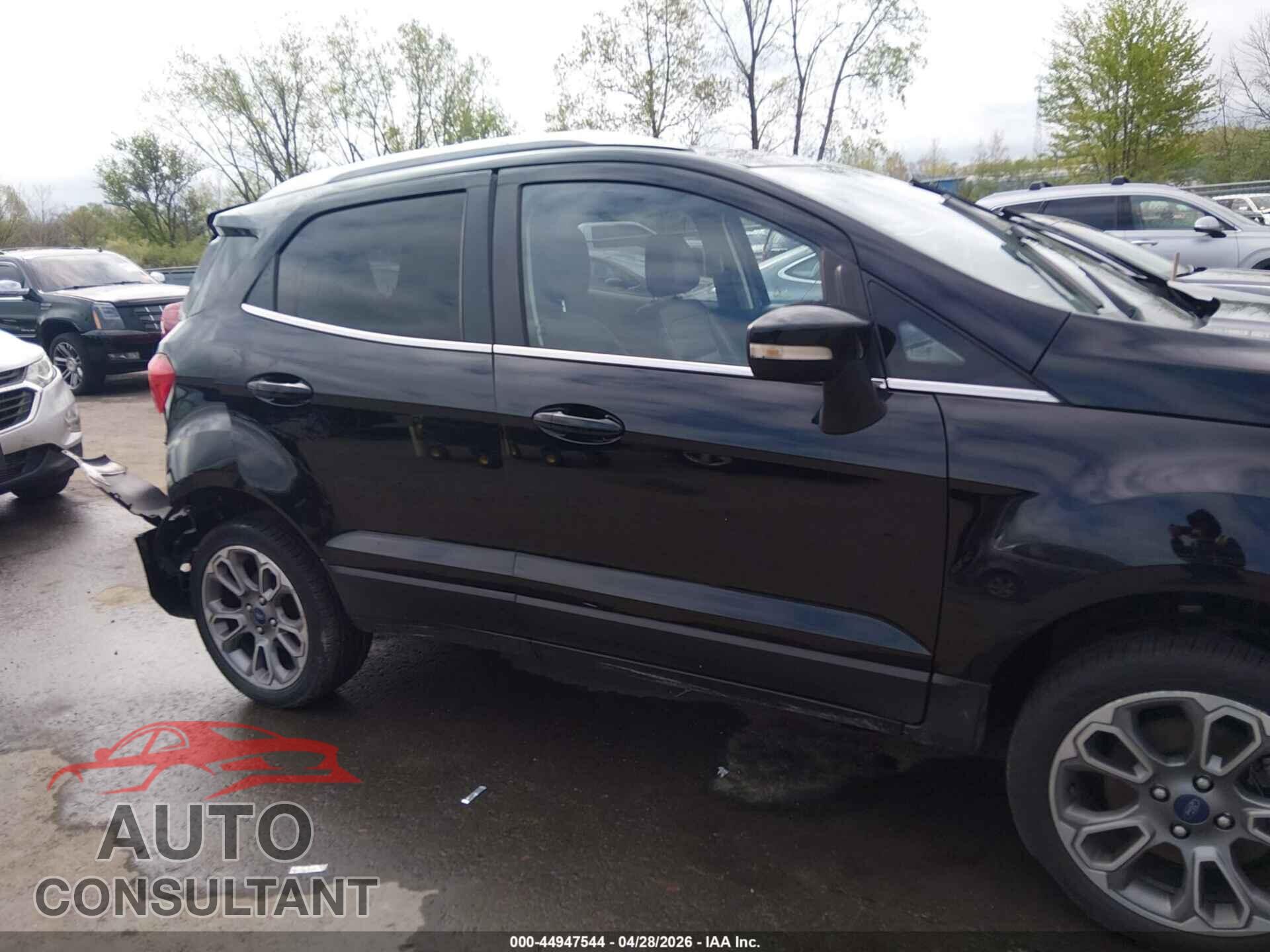 FORD ECOSPORT 2019 - MAJ6S3KL4KC254377