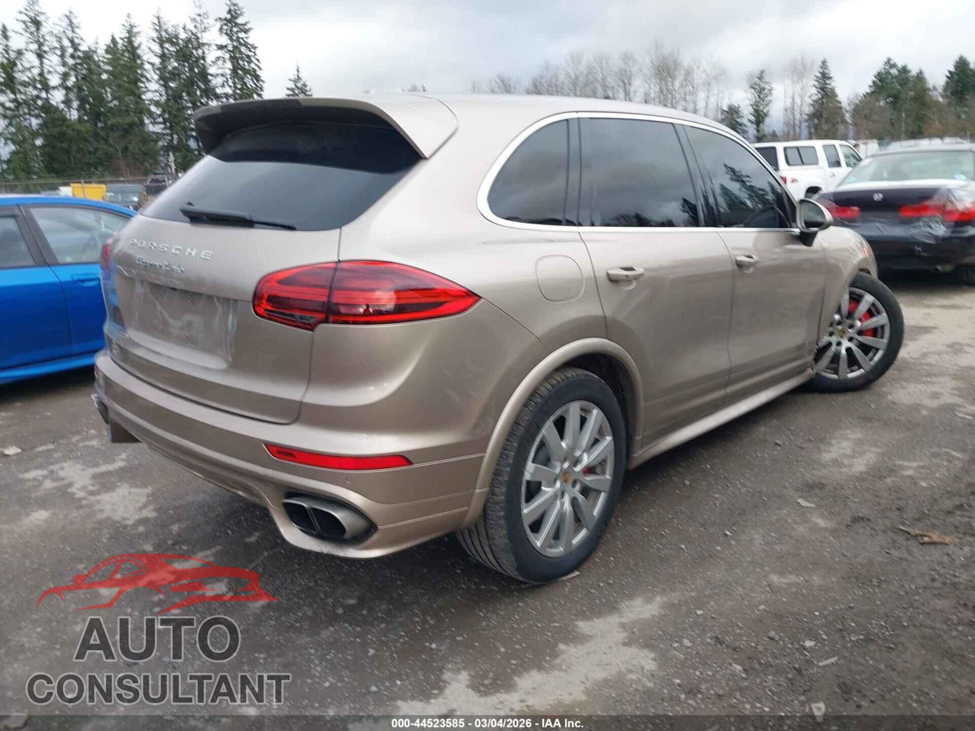 PORSCHE CAYENNE 2015 - WP1AC2A20FLA82941