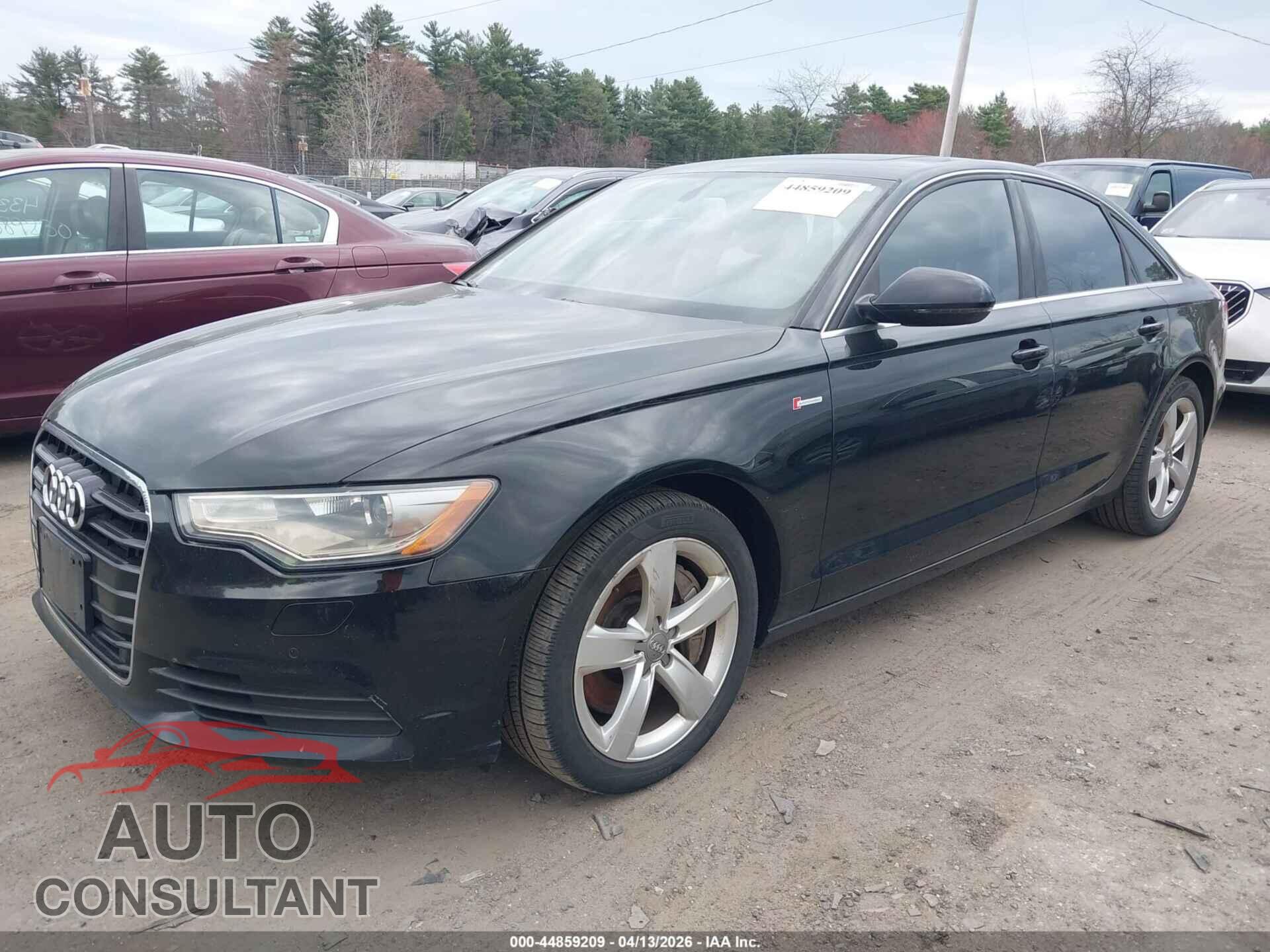 AUDI A6 2012 - WAUGGAFCXCN155452