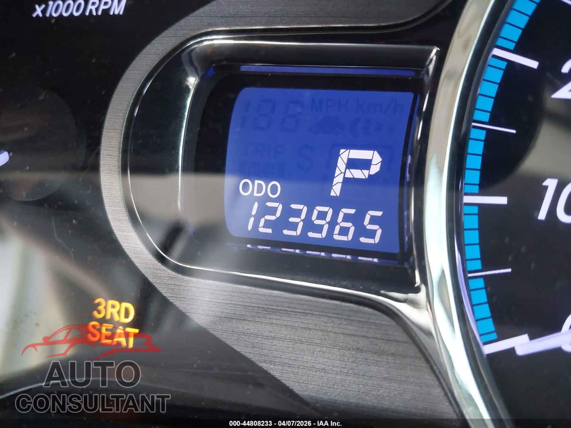 TOYOTA SIENNA 2013 - 5TDYK3DC8DS313450