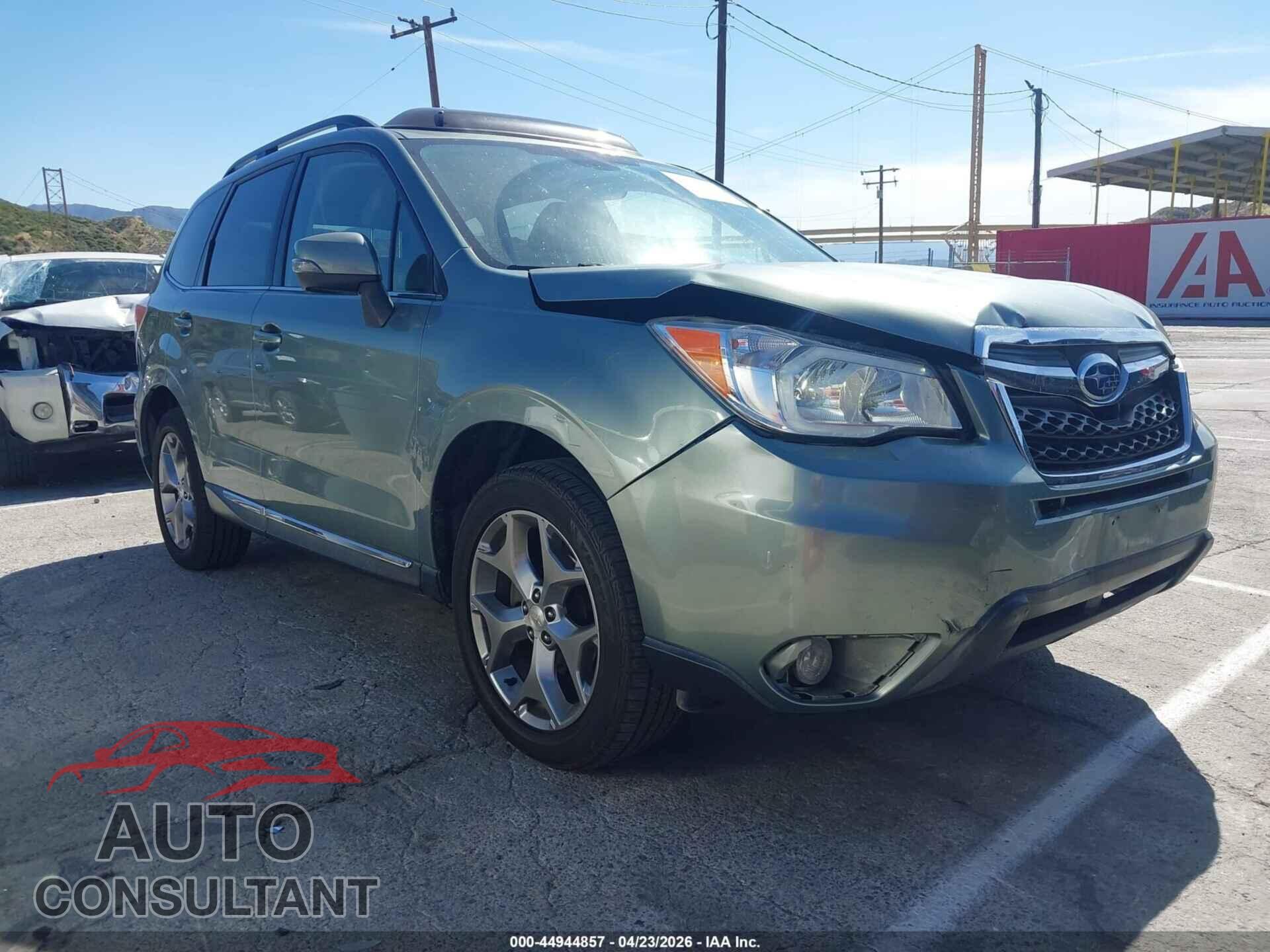 SUBARU FORESTER 2016 - JF2SJAXC8GH544061