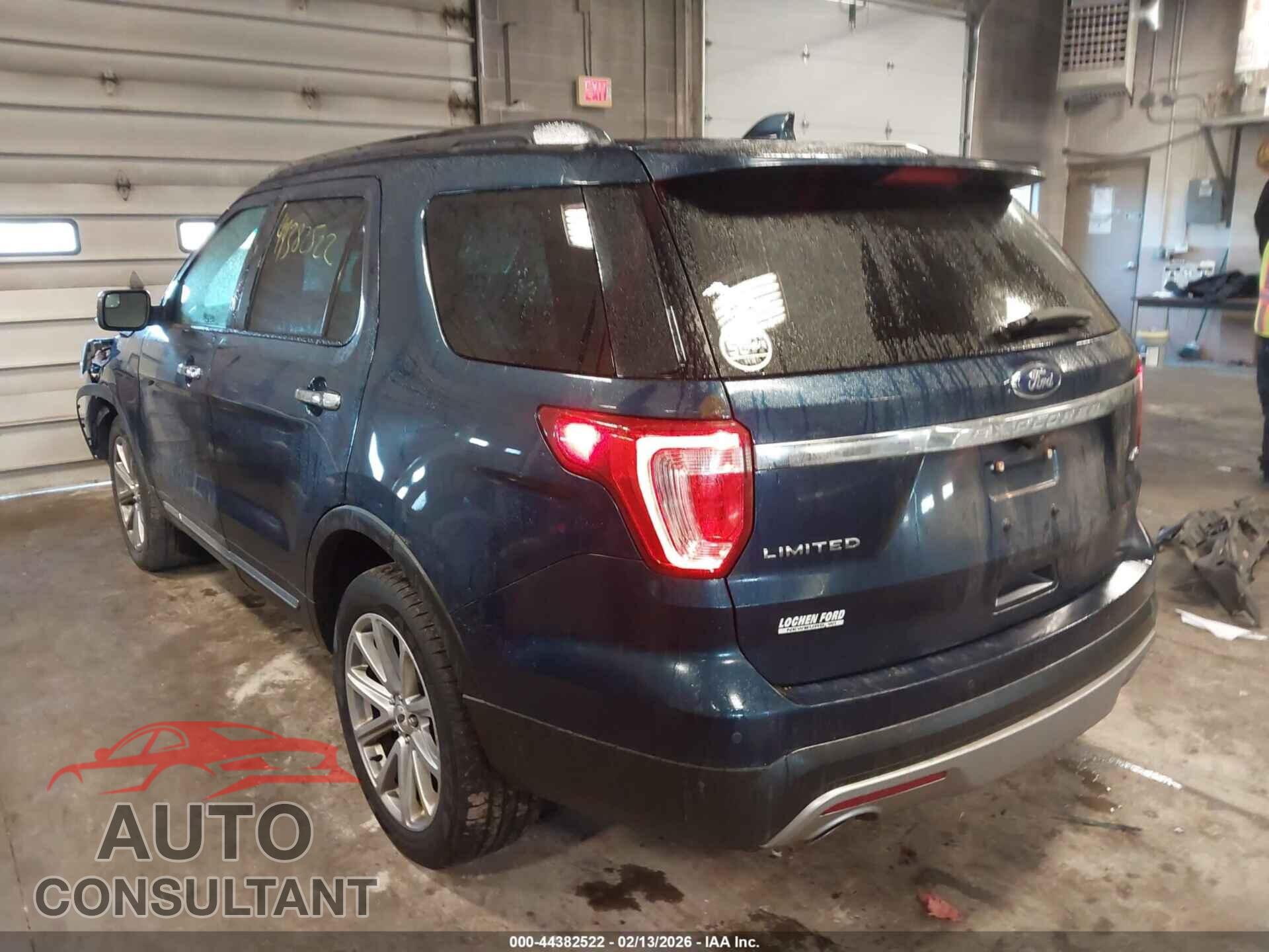 FORD EXPLORER 2017 - 1FM5K8F8XHGB82347