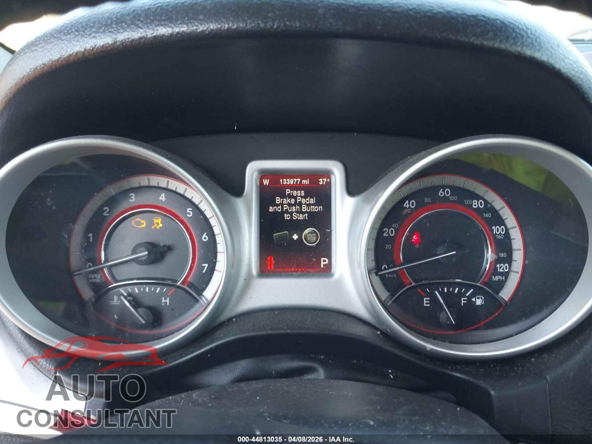 DODGE JOURNEY 2015 - 3C4PDCEG9FT552442
