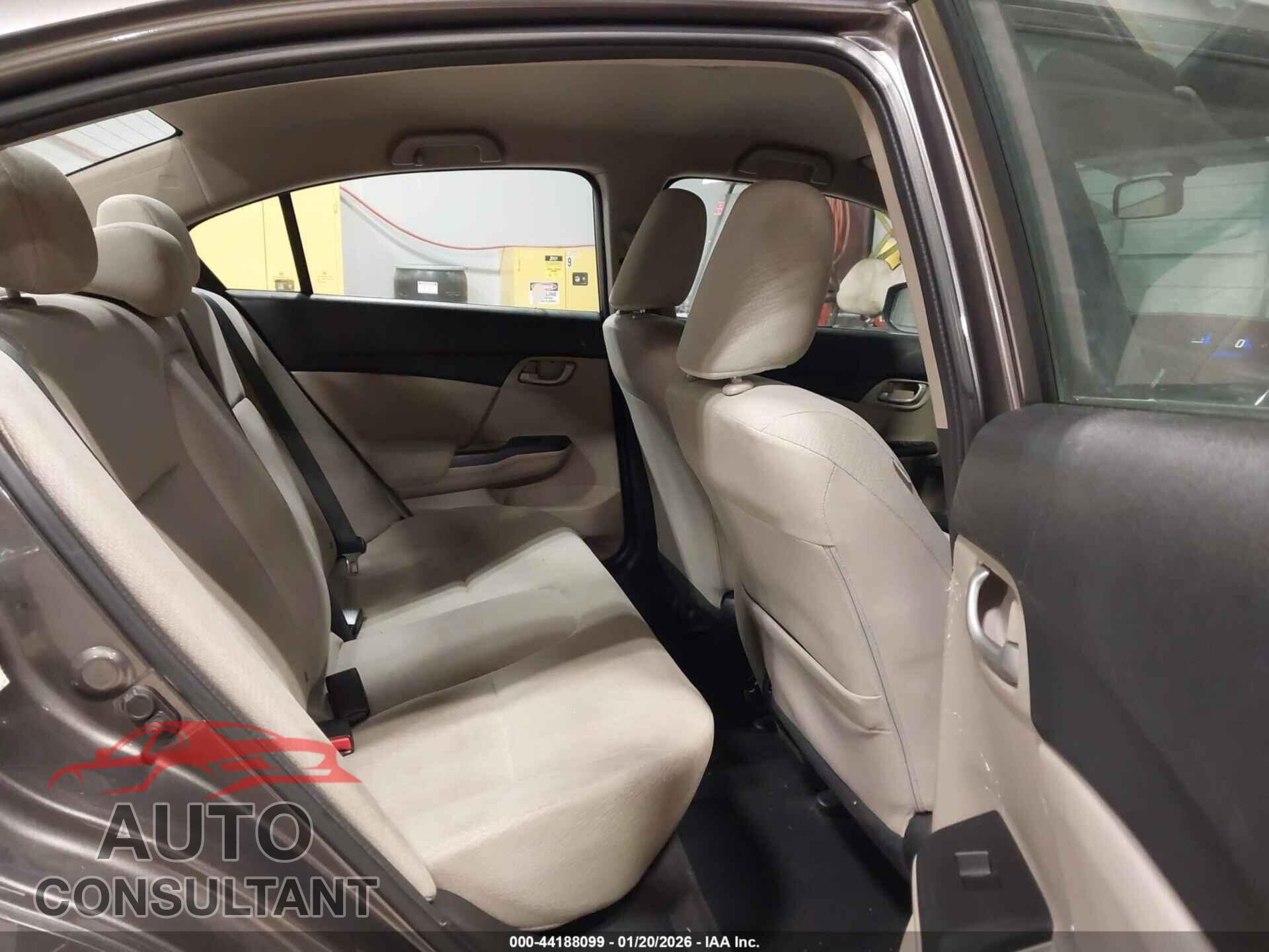 HONDA CIVIC 2013 - 19XFB2F5XDE014861