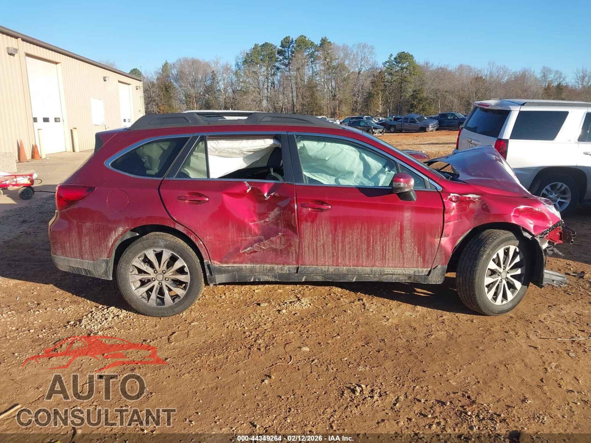 SUBARU OUTBACK 2017 - 4S4BSEKC1H3304788