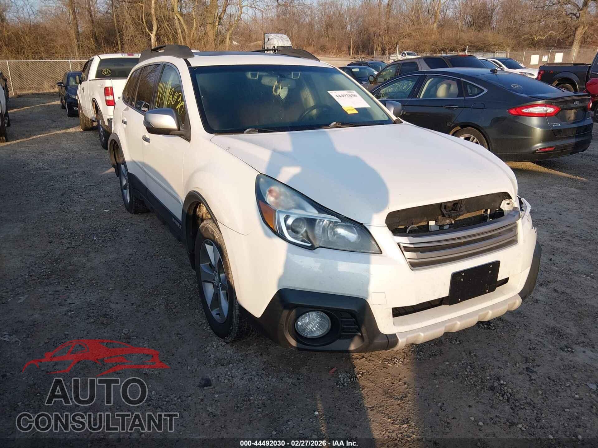 SUBARU OUTBACK 2014 - 4S4BRBPC0E3280224