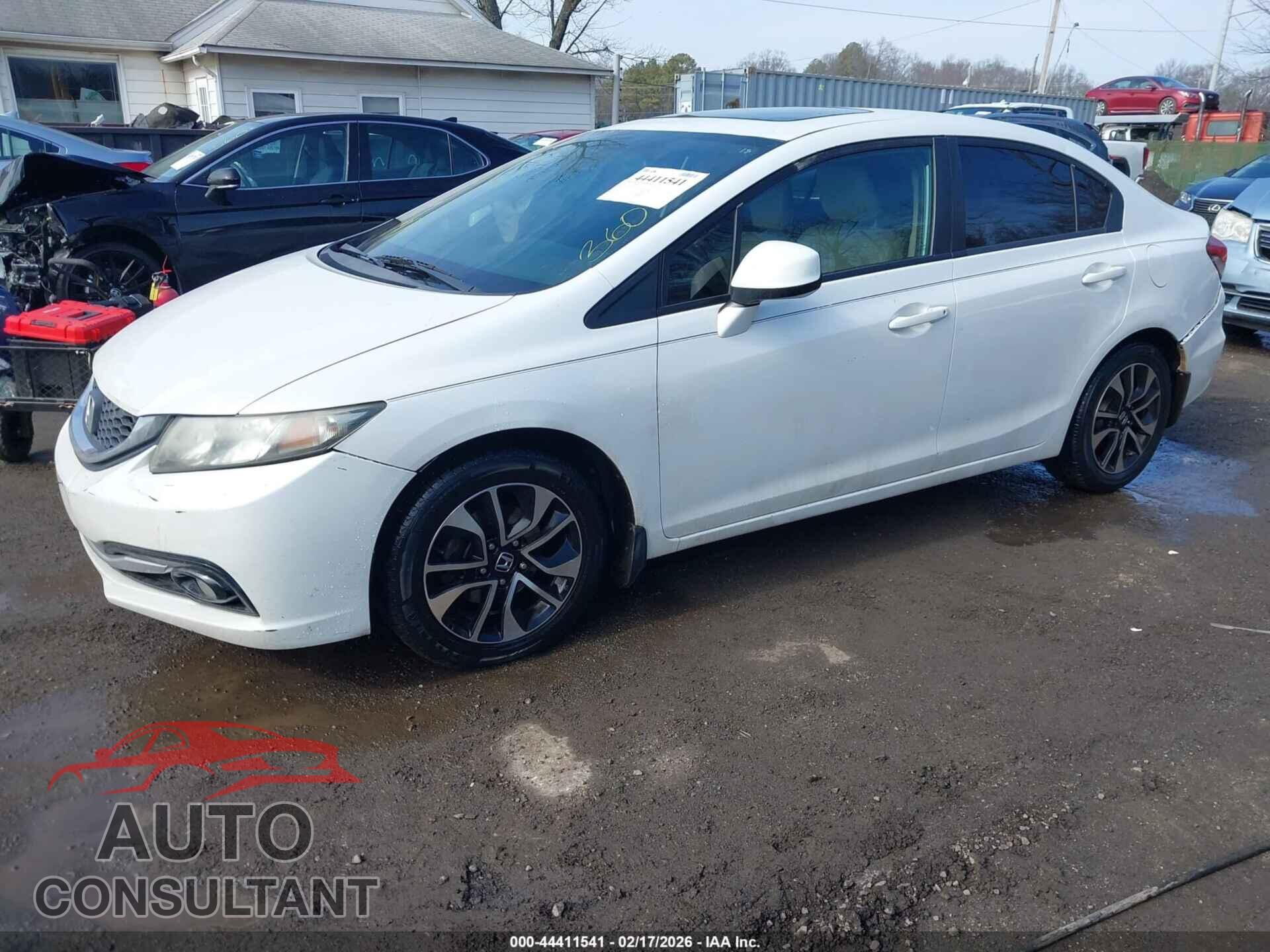 HONDA CIVIC 2013 - 19XFB2F91DE073395