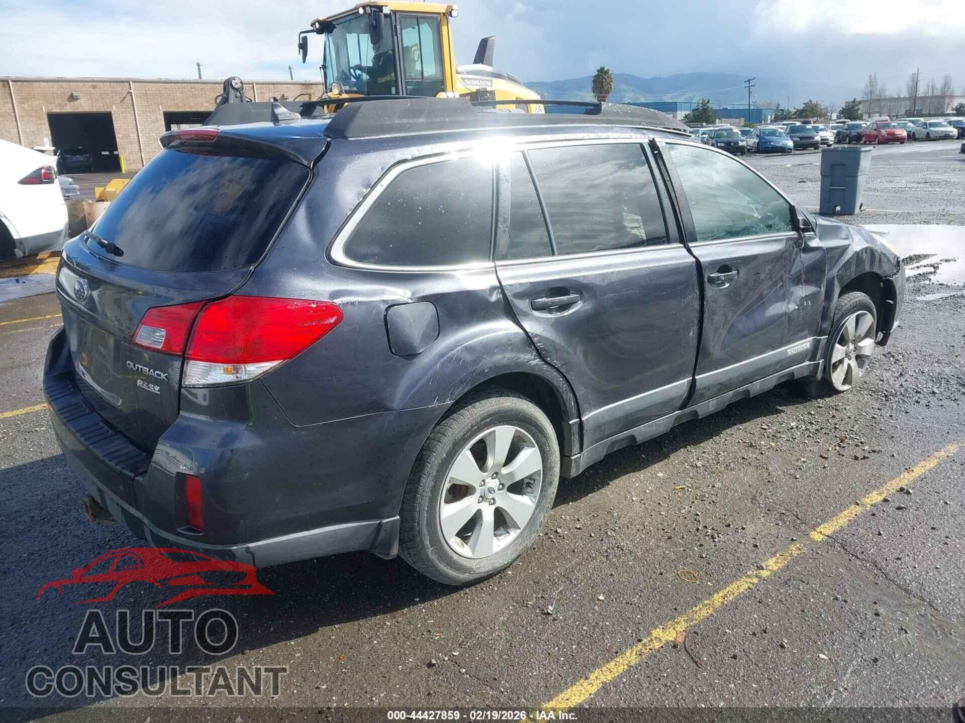 SUBARU OUTBACK 2012 - 4S4BRBKC0C3230136