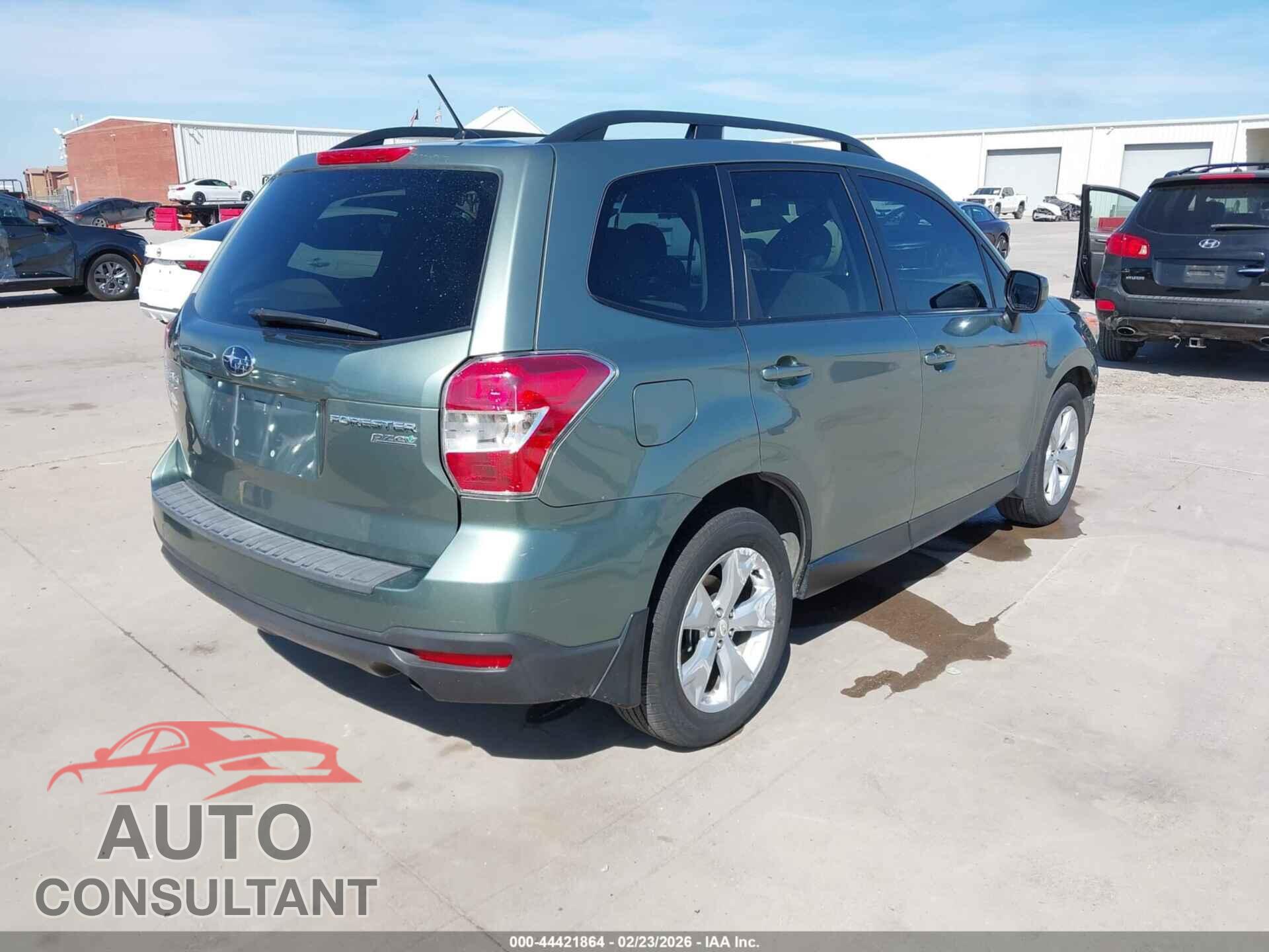 SUBARU FORESTER 2014 - JF2SJAEC1EH544581