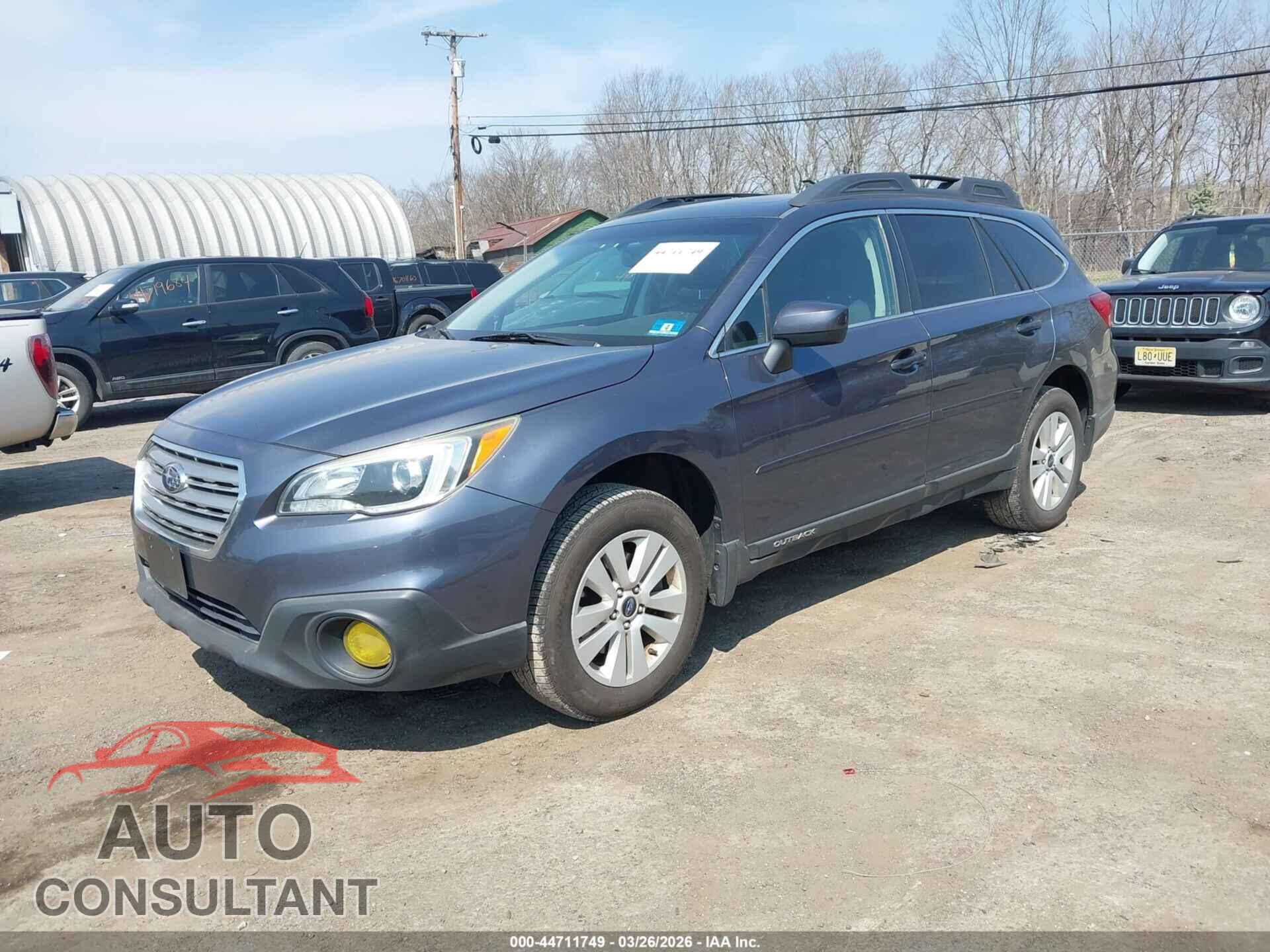 SUBARU OUTBACK 2016 - 4S4BSADC8G3311404
