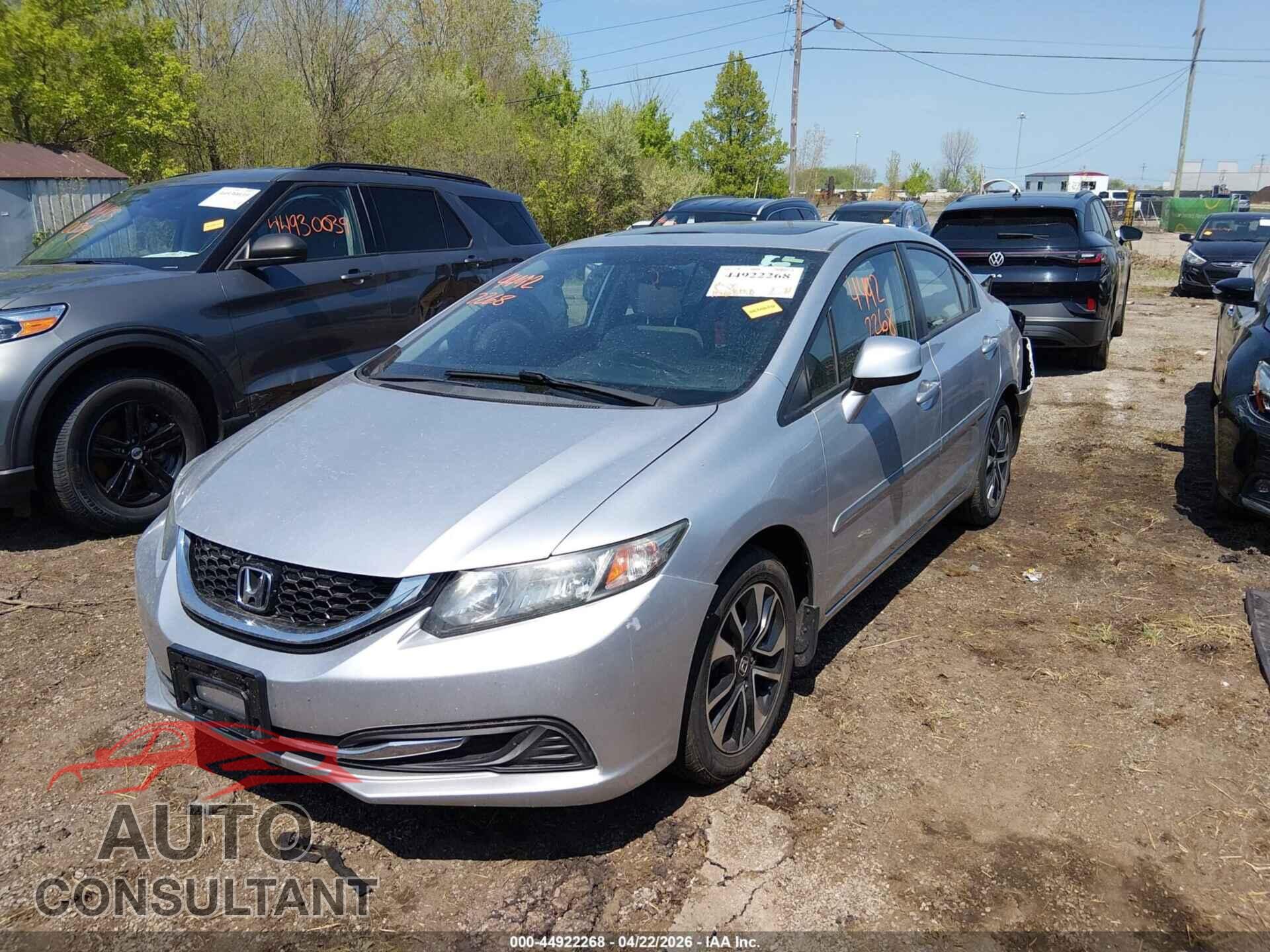 HONDA CIVIC 2013 - 19XFB2F80DE027452
