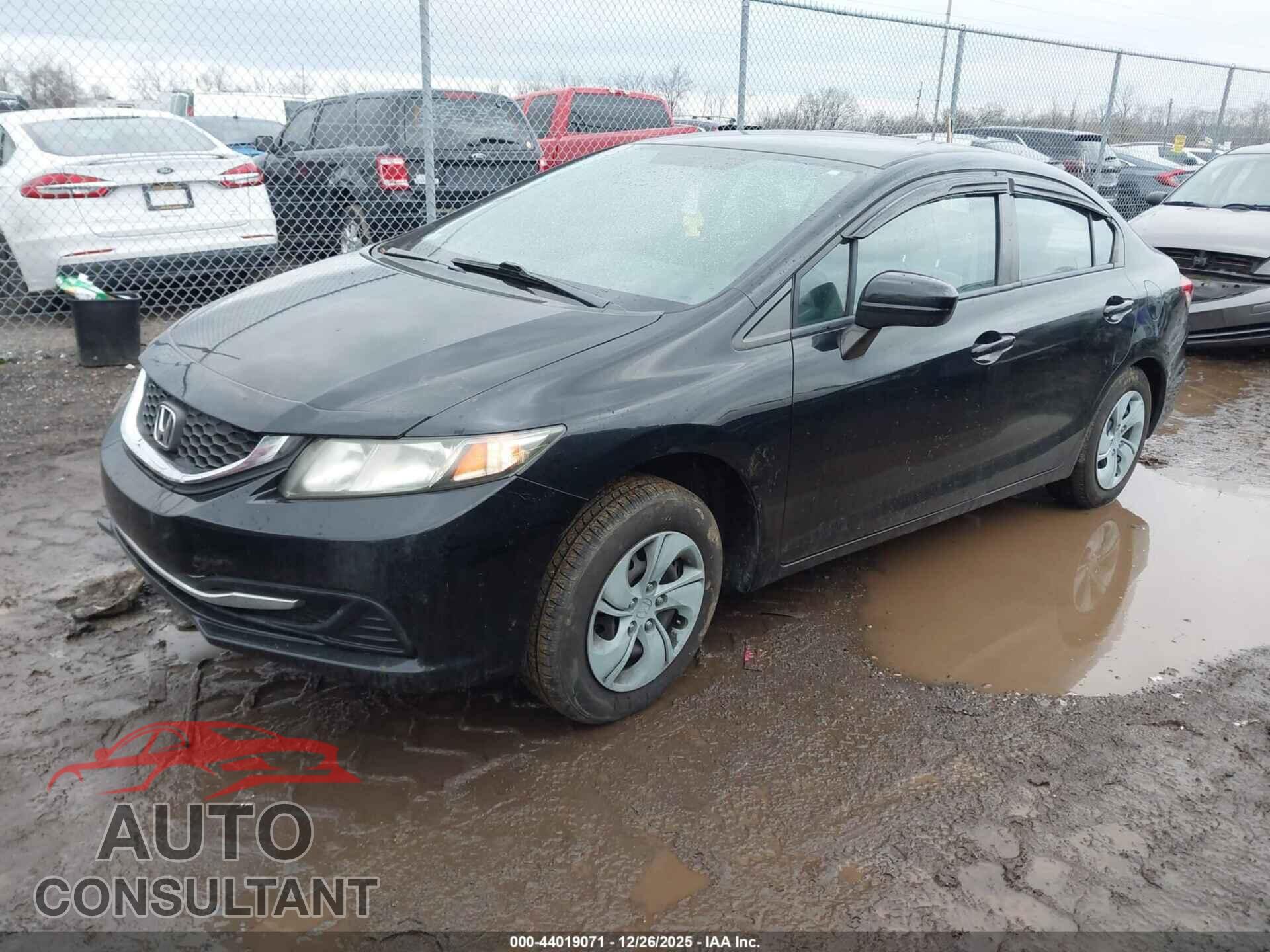 HONDA CIVIC 2014 - 19XFB2F53EE000401