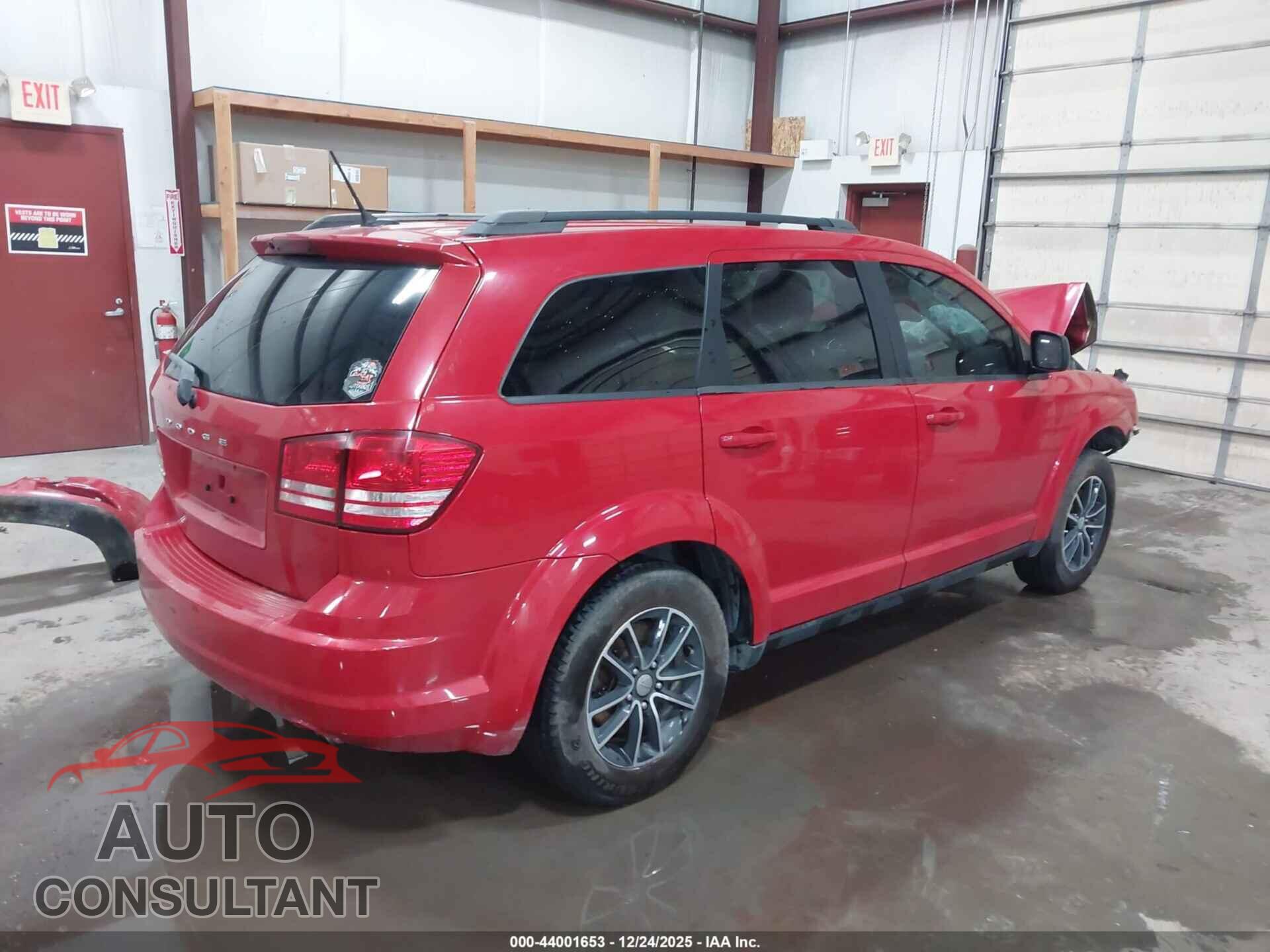 DODGE JOURNEY 2017 - 3C4PDCAB5HT581045