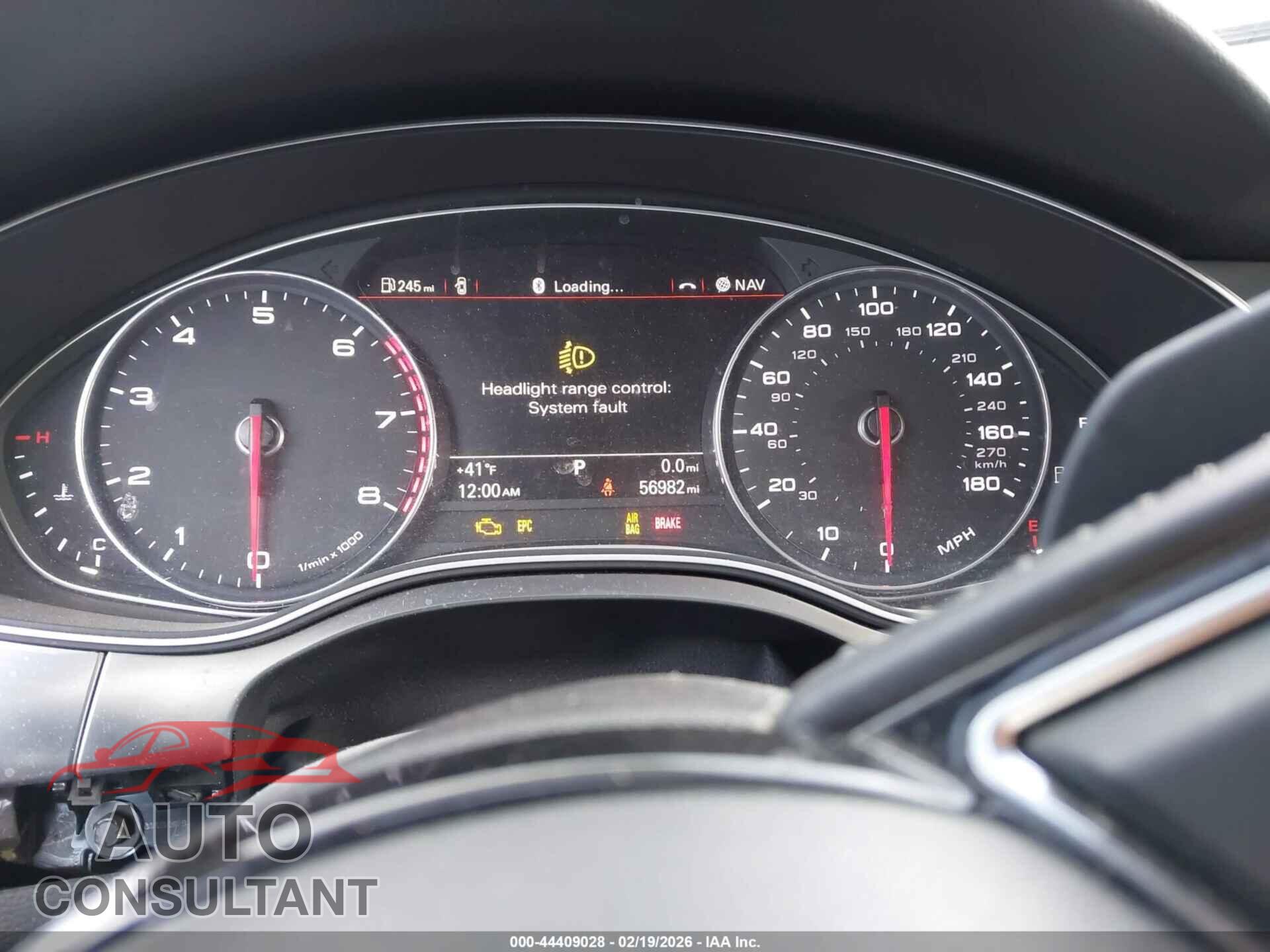 AUDI A6 2015 - WAUGFAFC8FN016489