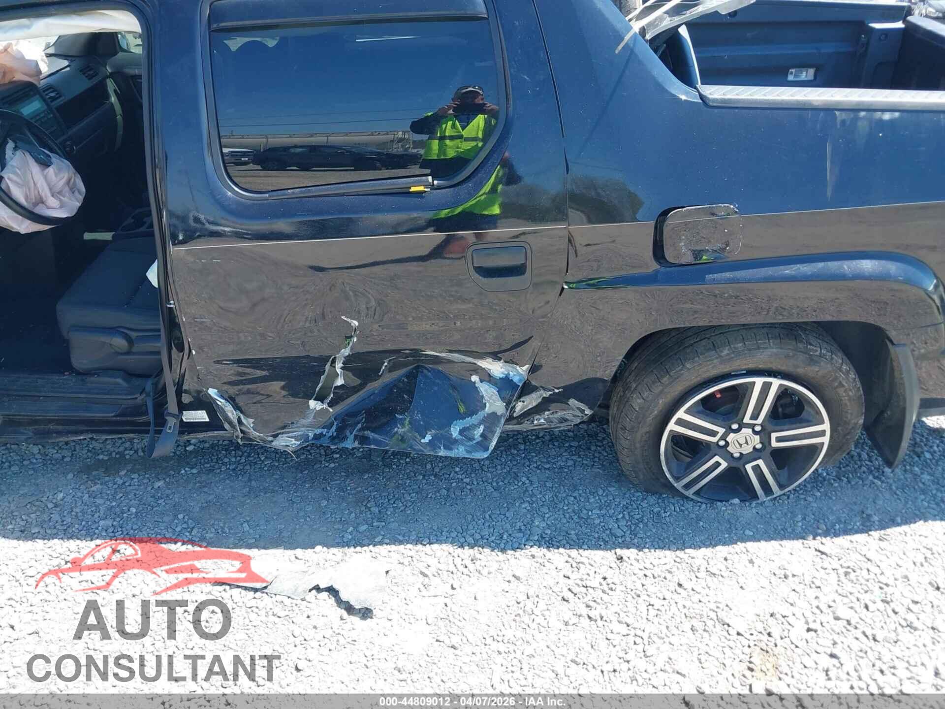 HONDA RIDGELINE 2013 - 5FPYK1F73DB016943