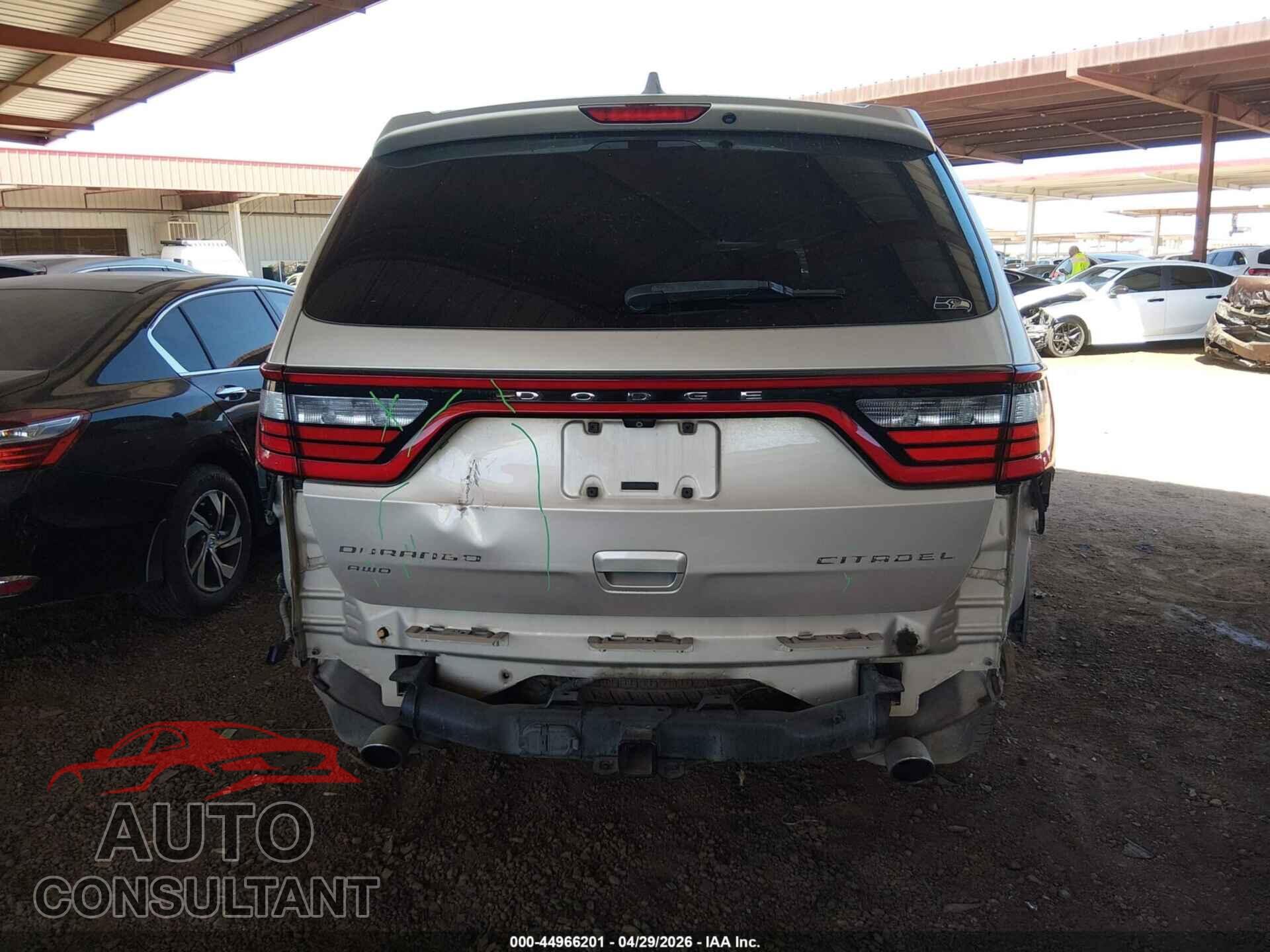 DODGE DURANGO 2014 - 1C4SDJET3EC287345