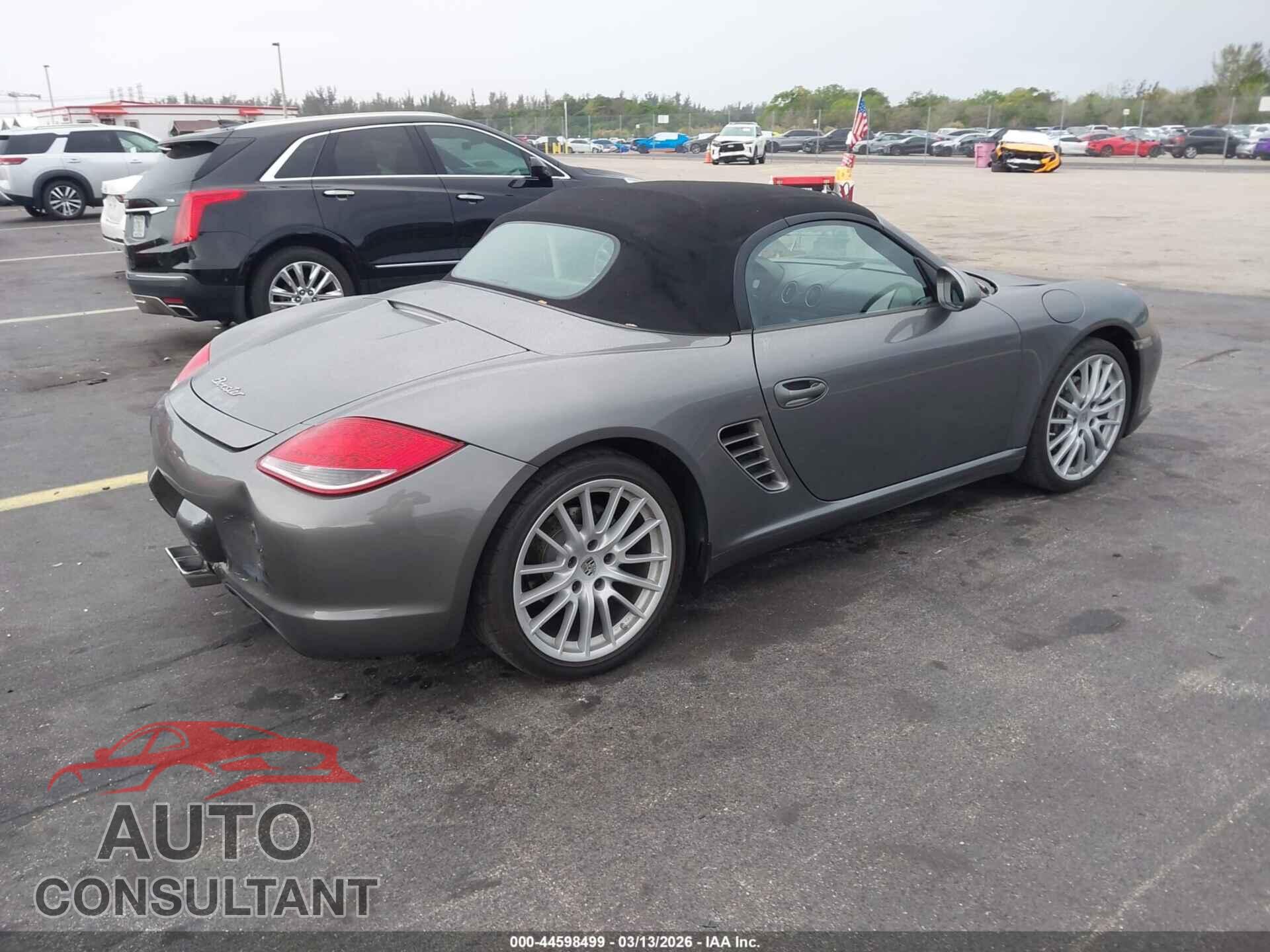 PORSCHE BOXSTER 2010 - WP0CA2A86AS710309