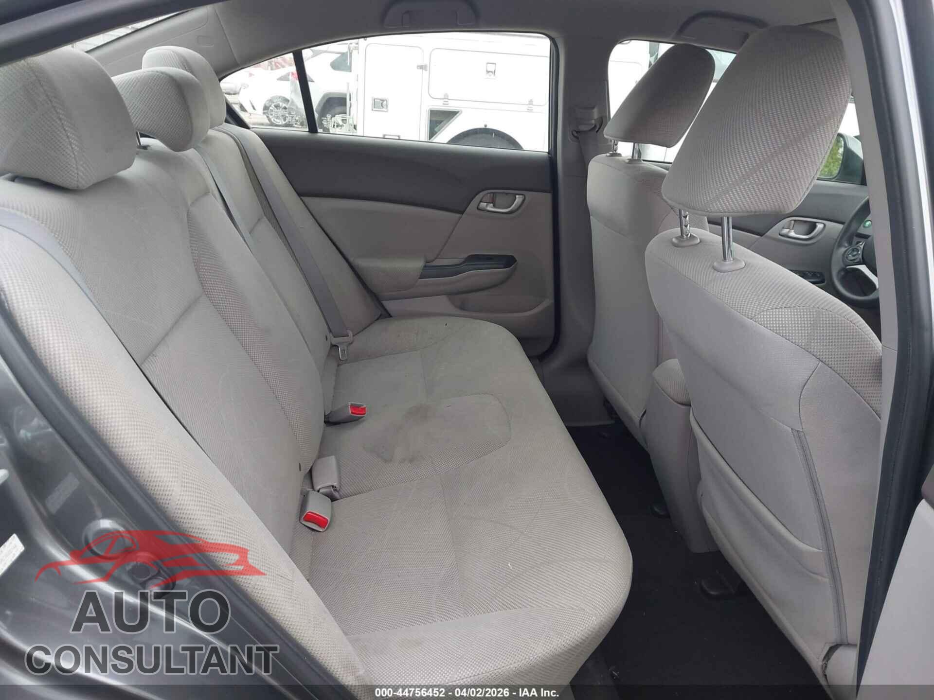 HONDA CIVIC 2012 - JHMFB2F58CS005148