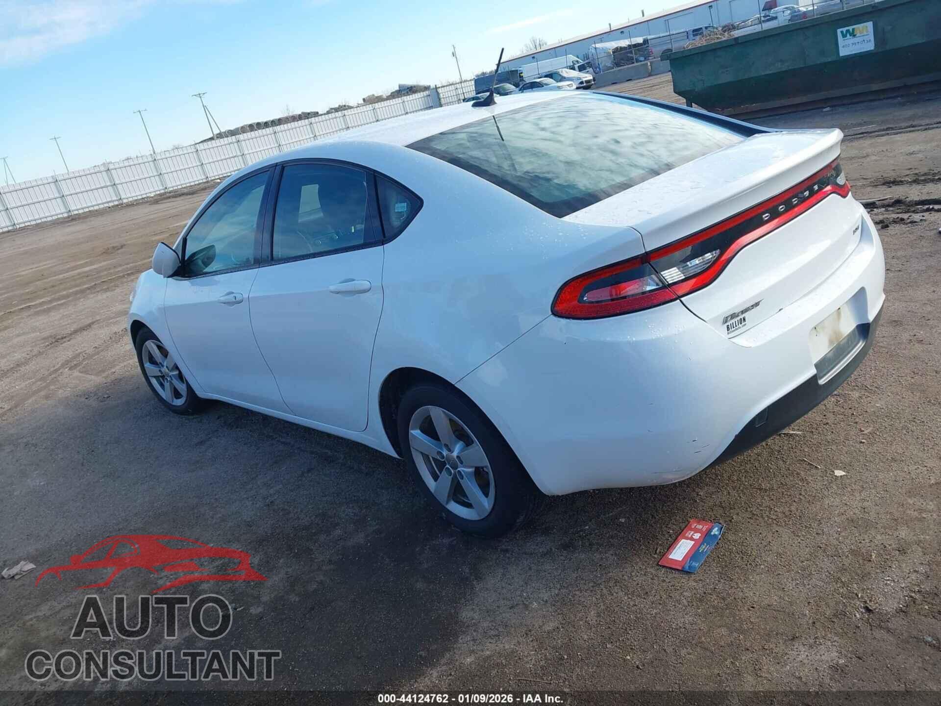 DODGE DART 2015 - 1C3CDFBB2FD192918