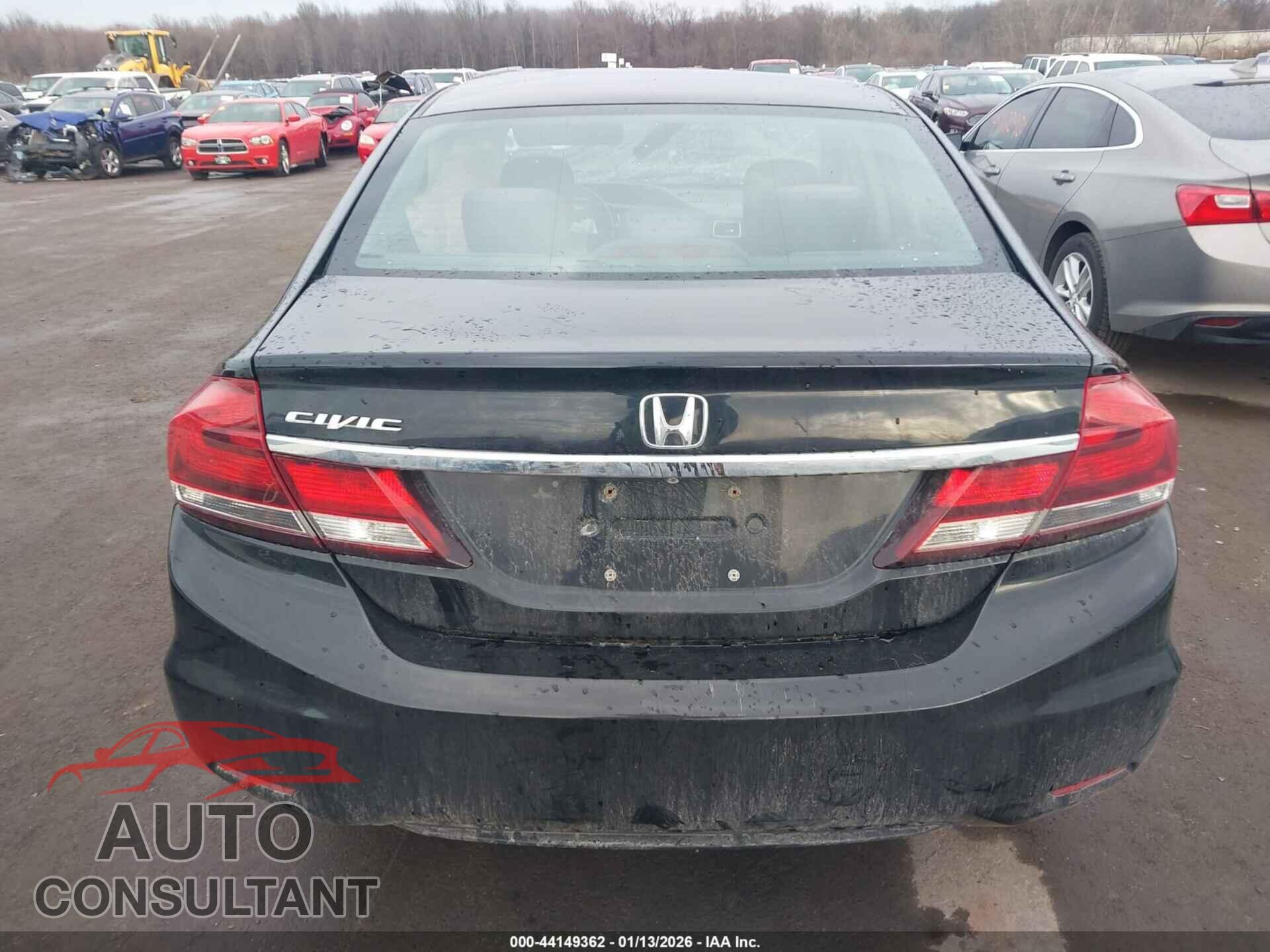 HONDA CIVIC 2013 - 19XFB2F87DE029943