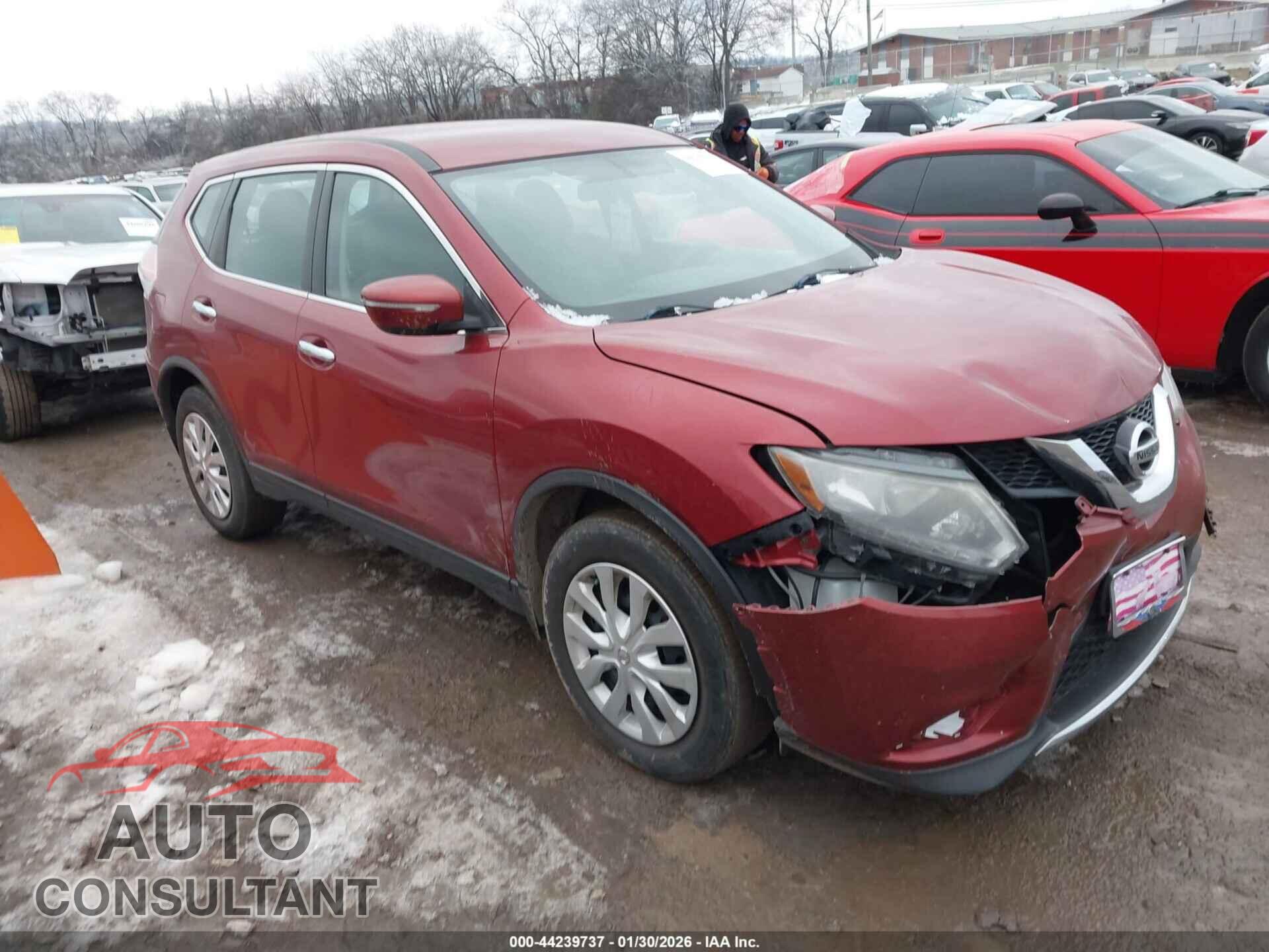 NISSAN ROGUE 2015 - KNMAT2MT9FP573782