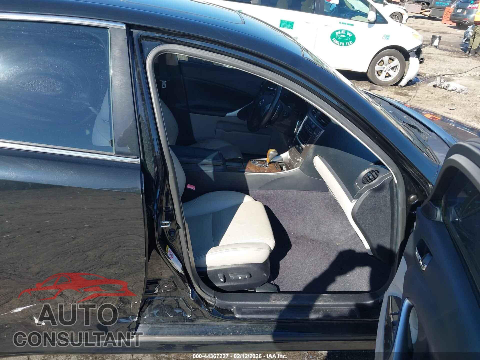 LEXUS IS 250 2013 - JTHBF5C23D5185668