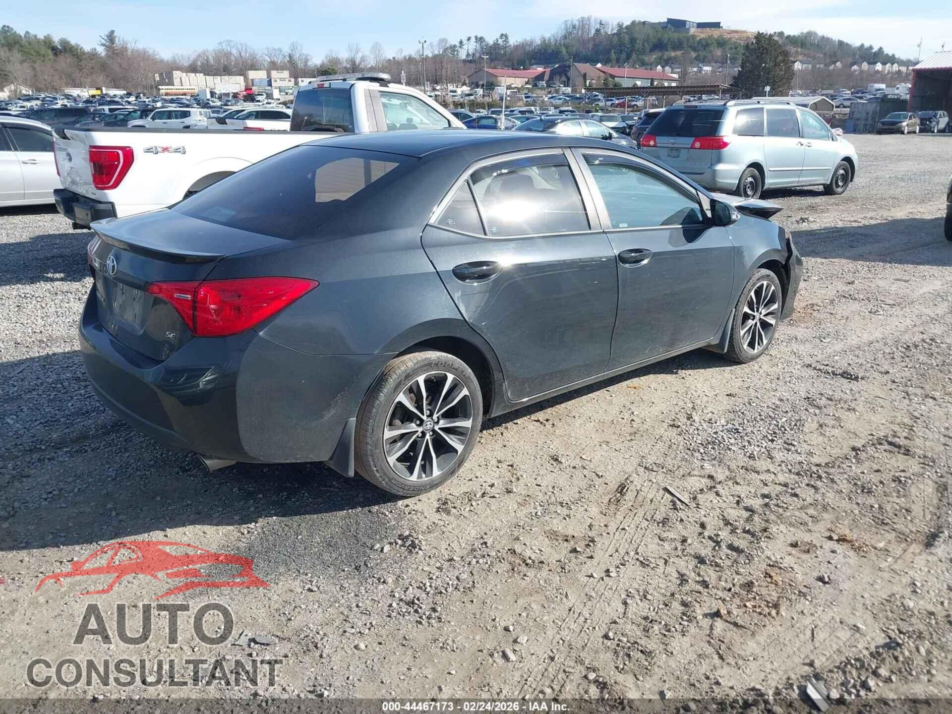 TOYOTA COROLLA 2019 - 2T1BURHE5KC166315