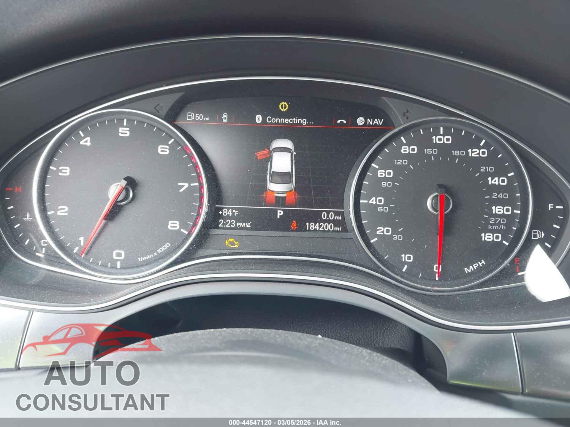 AUDI A6 2013 - WAUDFAFC4DN128920