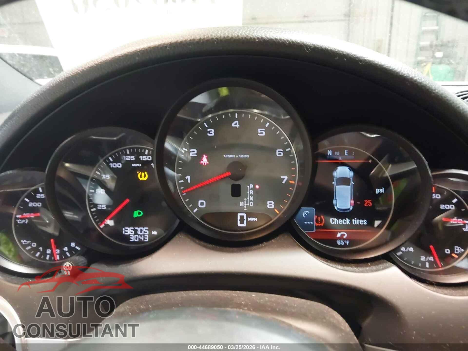 PORSCHE CAYENNE 2015 - WP1AB2A20FLA59064