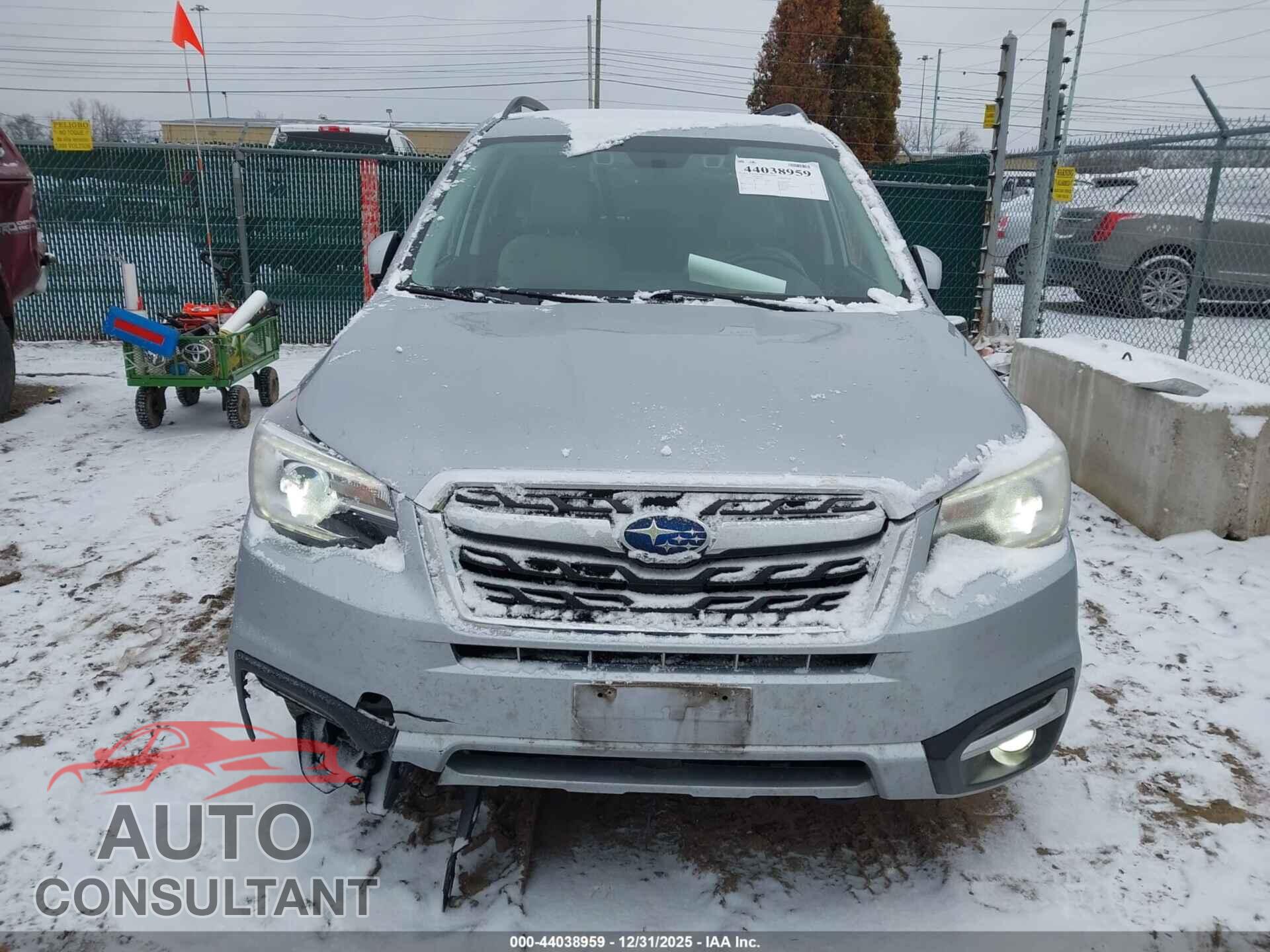 SUBARU FORESTER 2017 - JF2SJARC9HH473242