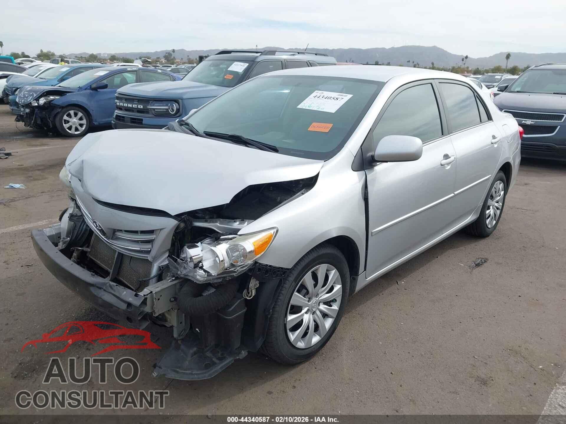 TOYOTA COROLLA 2013 - 5YFBU4EEXDP178311
