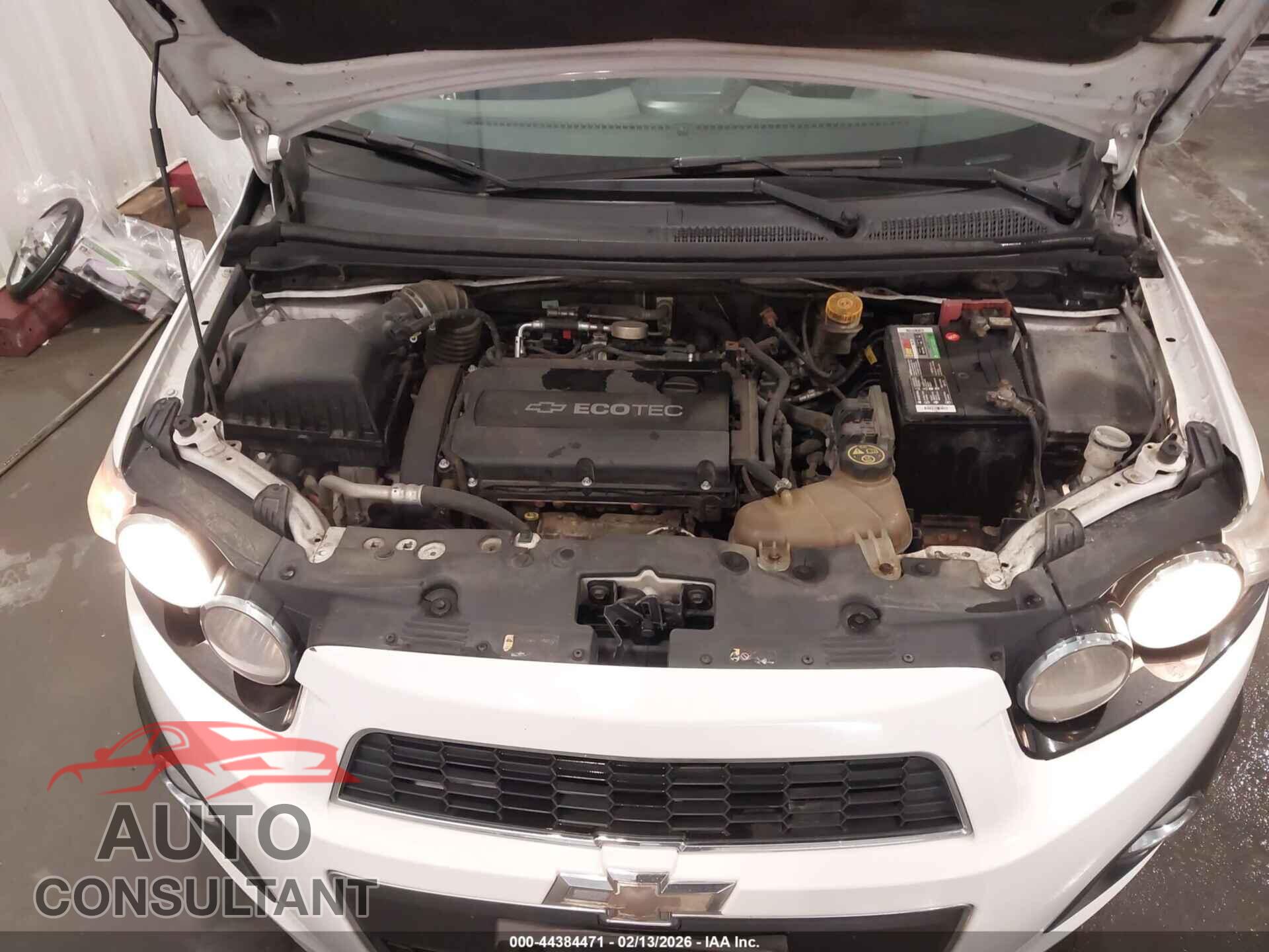 CHEVROLET SONIC 2012 - 1G1JC6SH4C4175553