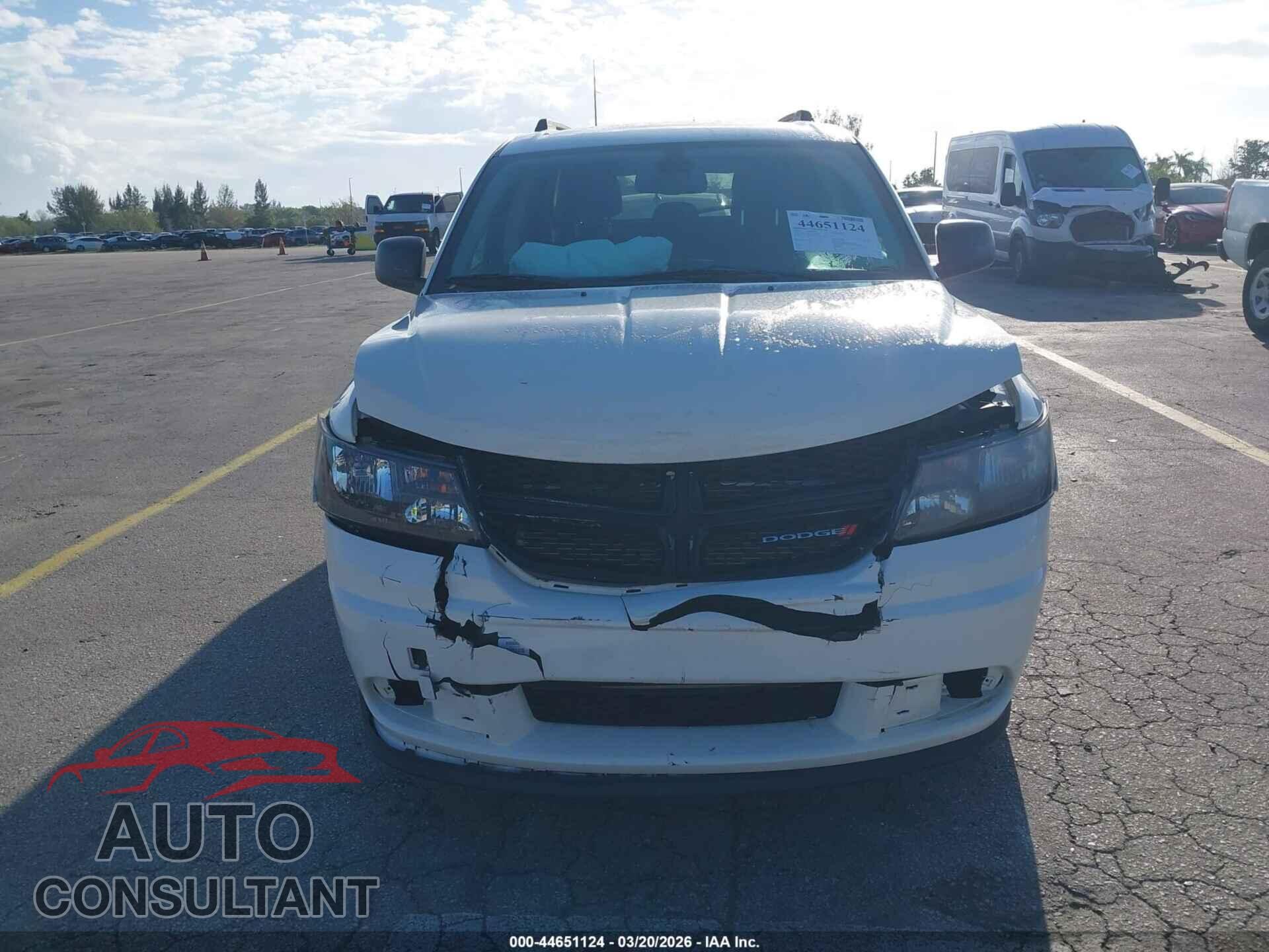 DODGE JOURNEY 2020 - 3C4PDCAB3LT260856