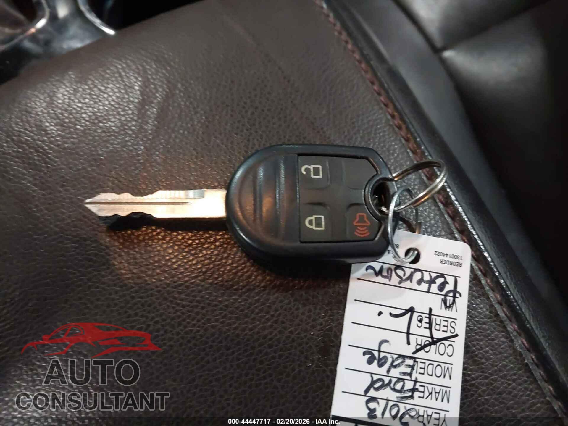 FORD EDGE 2013 - 2FMDK4KC5DBA07827