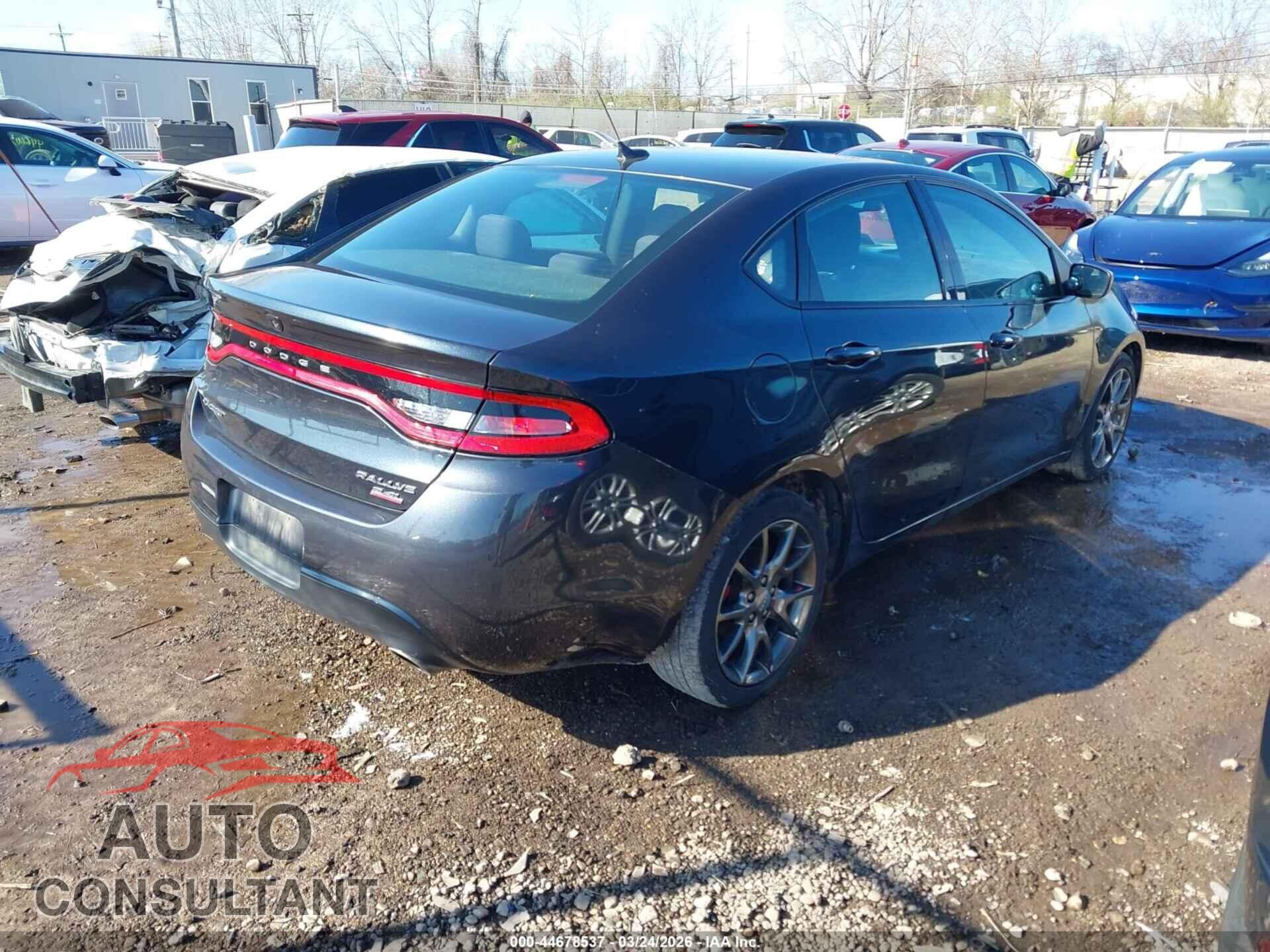 DODGE DART 2014 - 1C3CDFBB9ED910205