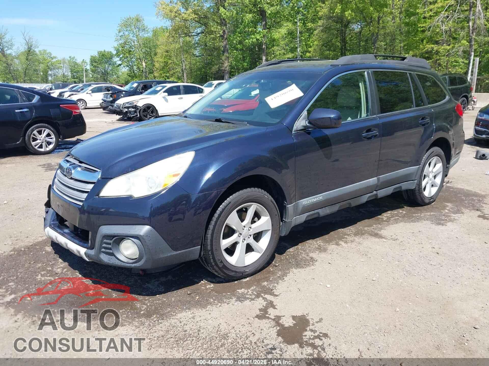 SUBARU OUTBACK 2013 - 4S4BRBCC8D3245967