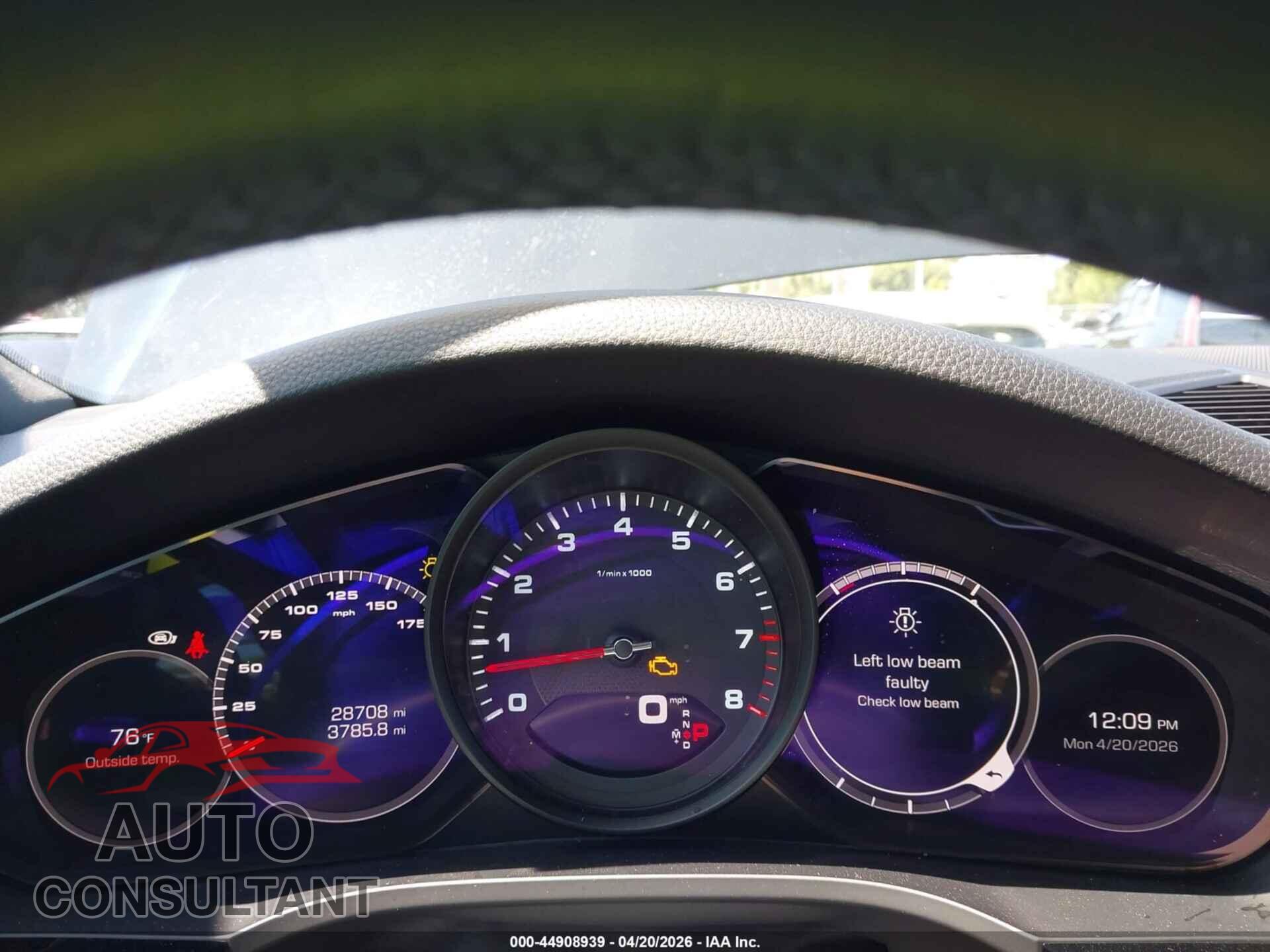 PORSCHE CAYENNE 2021 - WP1AA2AY8MDA09933