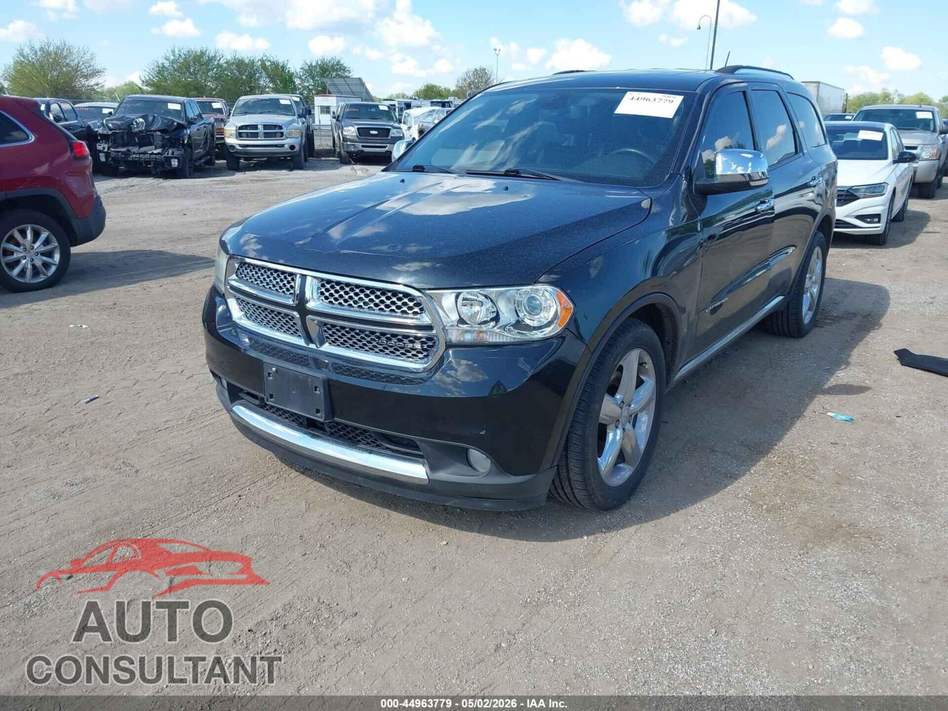 DODGE DURANGO 2011 - 1D4SE5GT7BC693337