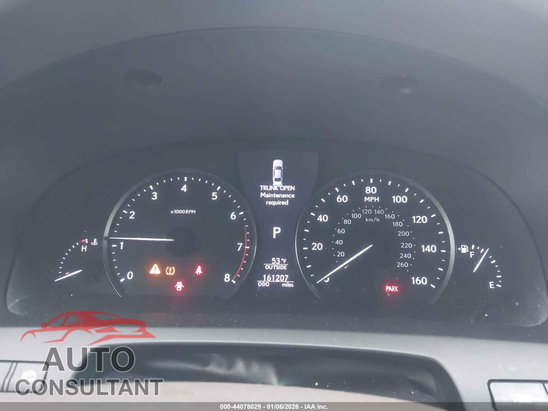 LEXUS LS 460 2015 - JTHBL5EF4F5137432