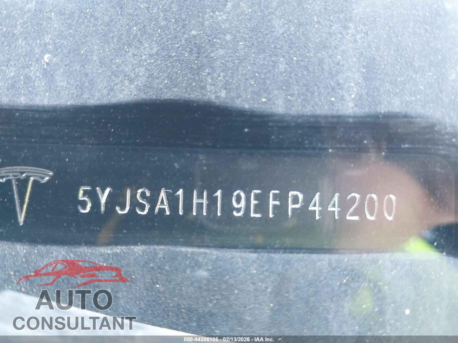 TESLA MODEL S 2014 - 5YJSA1H19EFP44200