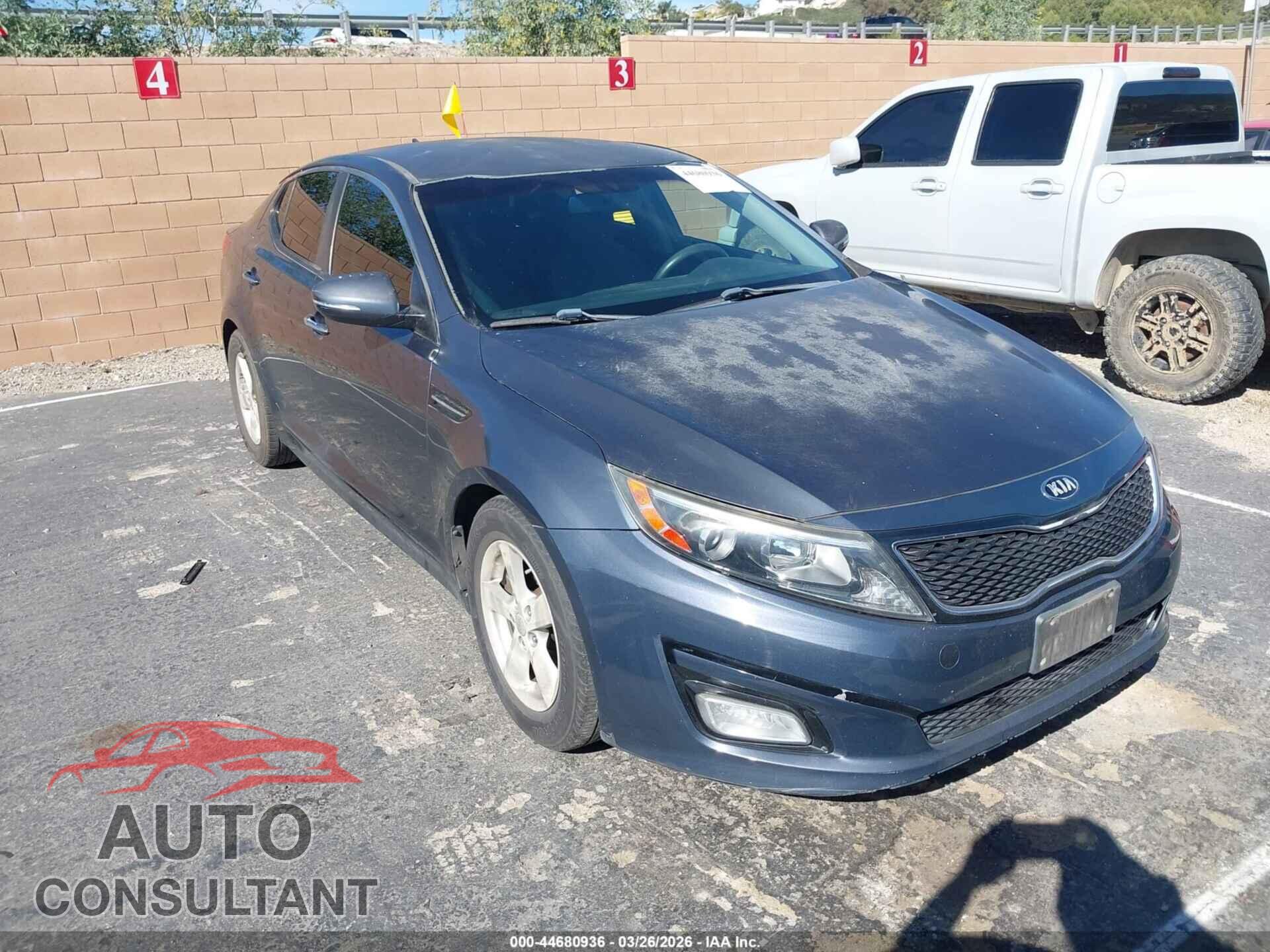 KIA OPTIMA 2015 - KNAGM4A78F5592441