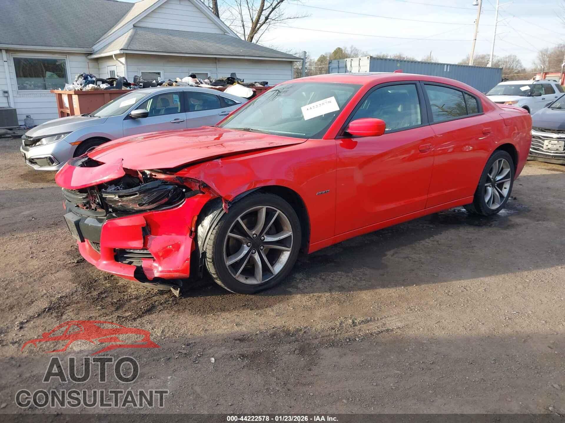 DODGE CHARGER 2015 - 2C3CDXCTXFH862618