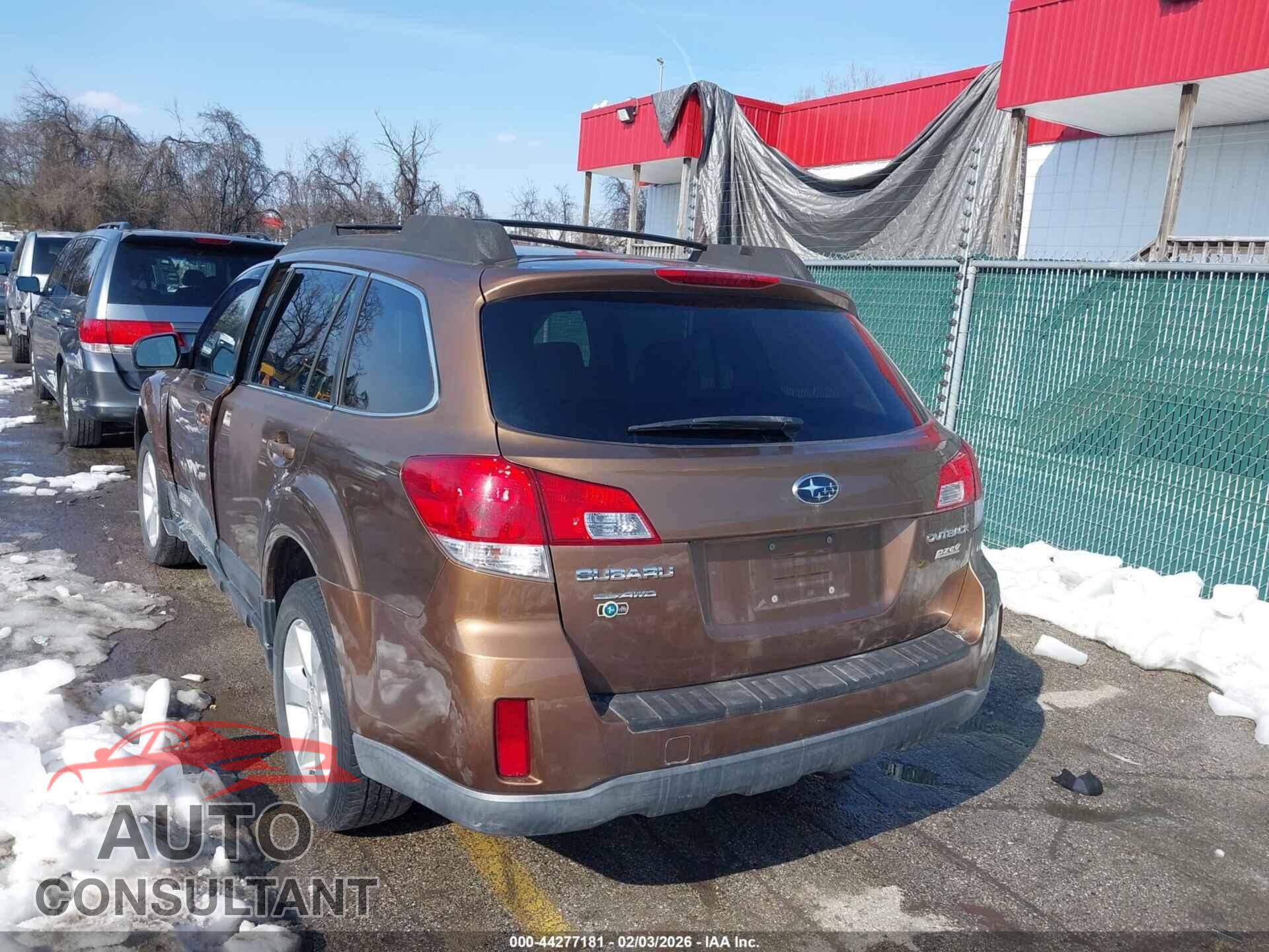 SUBARU OUTBACK 2013 - 4S4BRBBC4D3259835