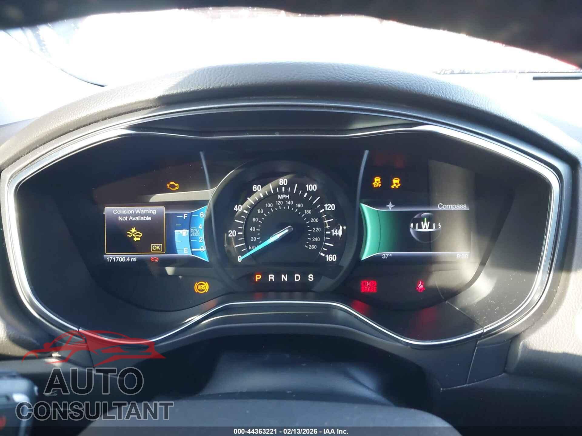 FORD FUSION 2013 - 3FA6P0K92DR267315