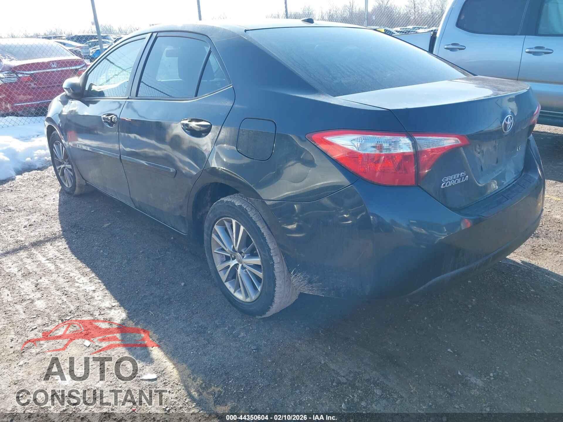 TOYOTA COROLLA 2014 - 2T1BURHE2EC001777