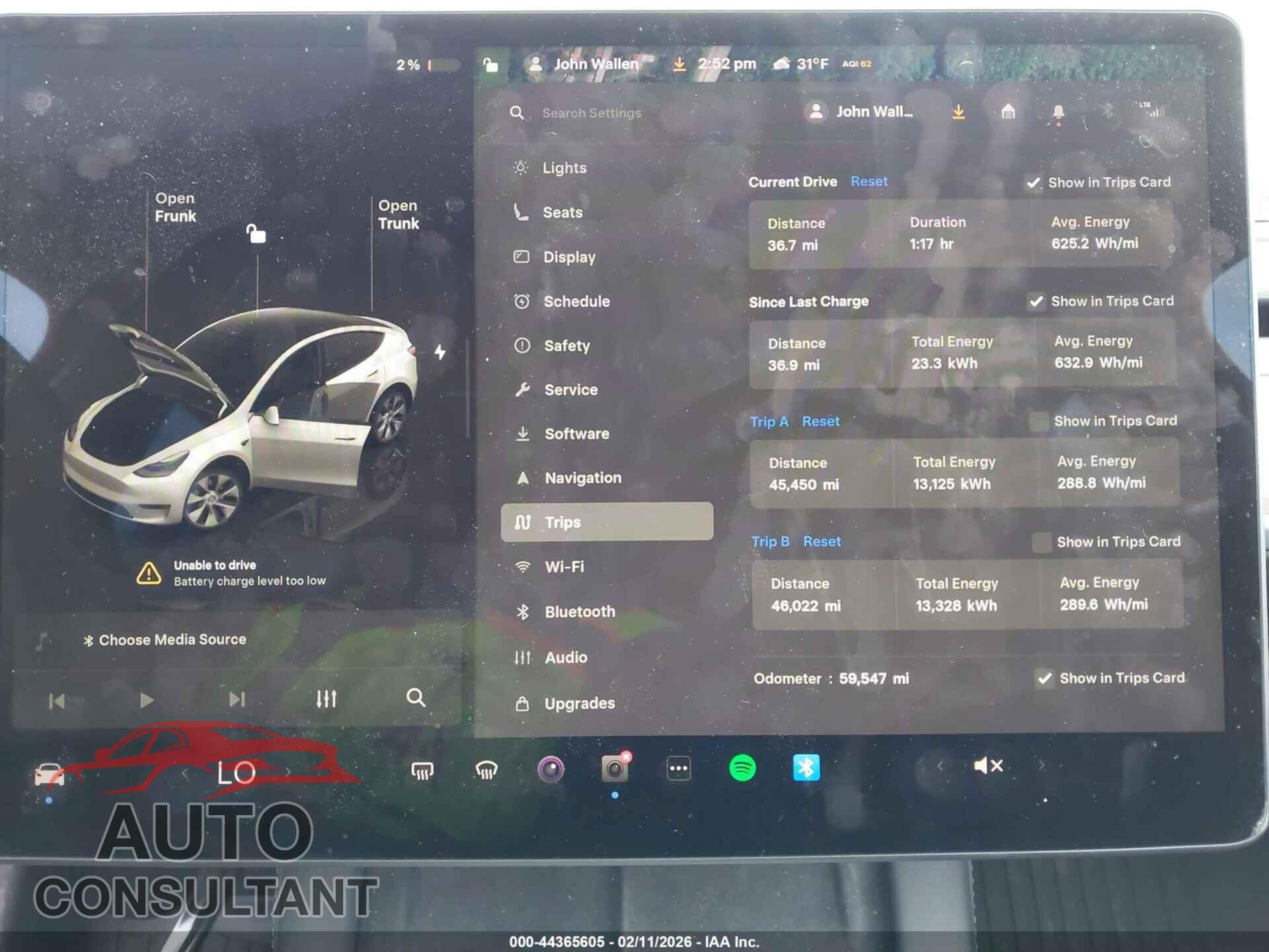 TESLA MODEL Y 2023 - 7SAYGDEE4PA128215