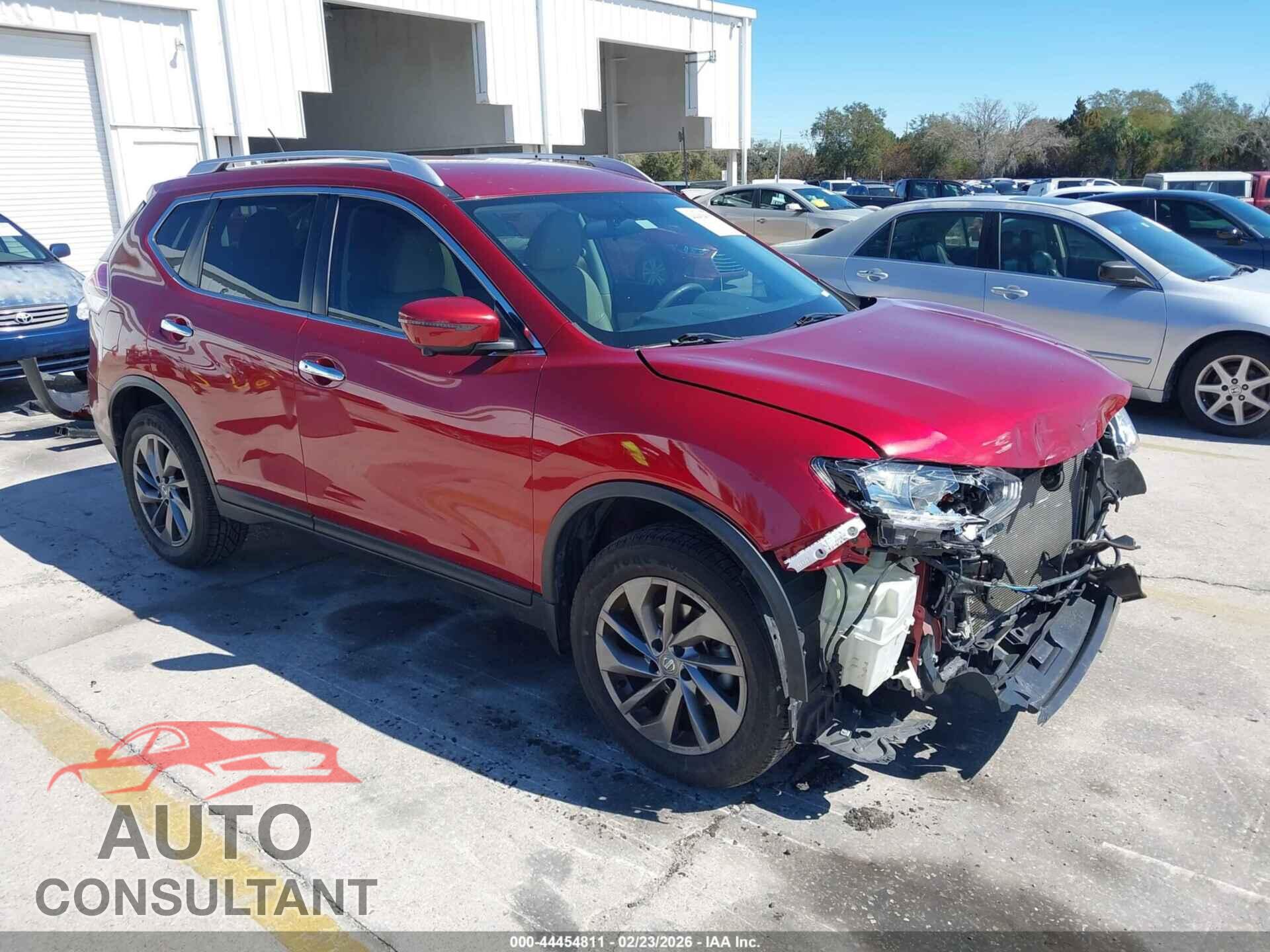 NISSAN ROGUE 2016 - KNMAT2MT4GP703565